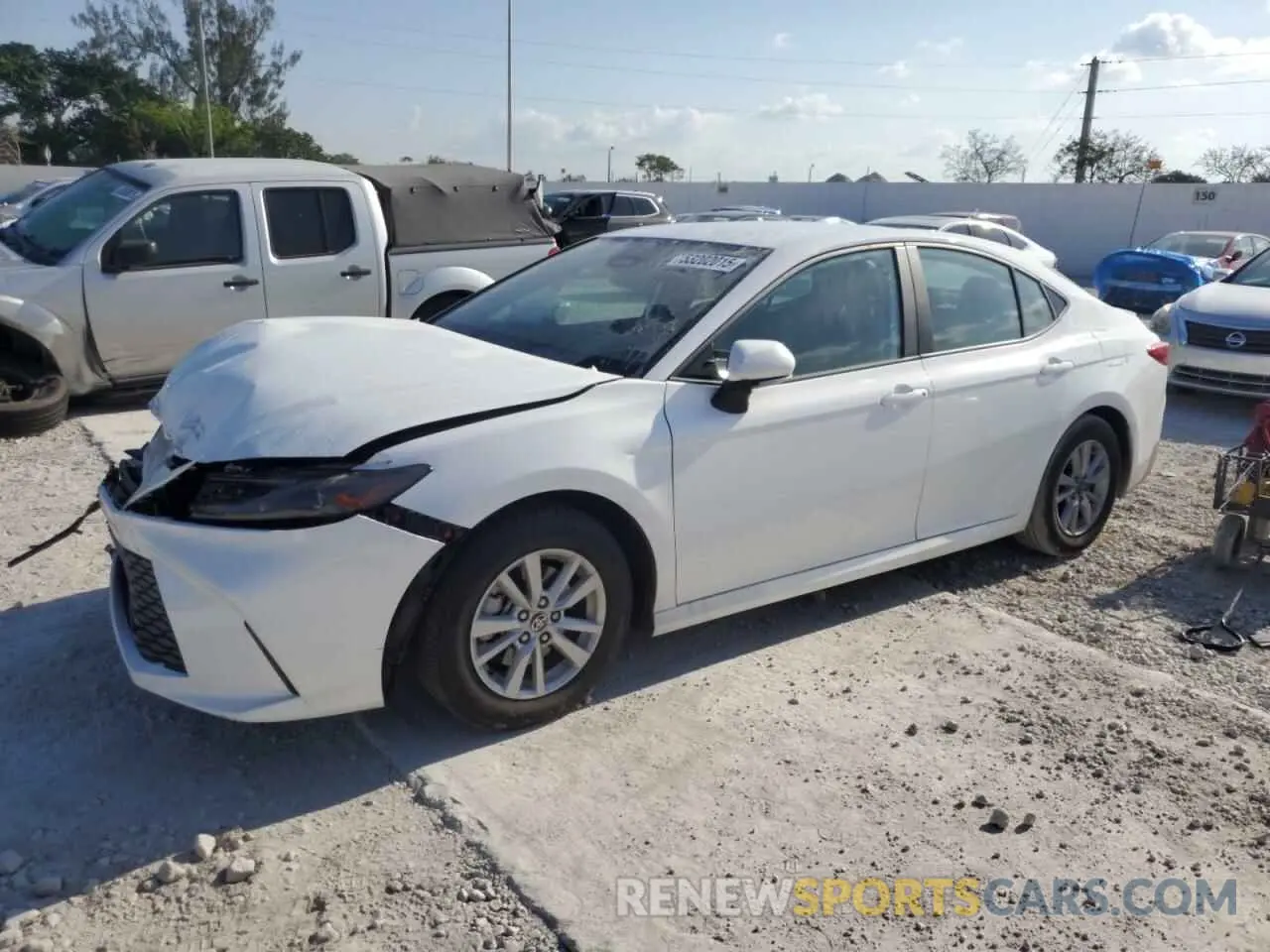 1 Photograph of a damaged car 4T1DAACK6SU537173 TOYOTA CAMRY 2025