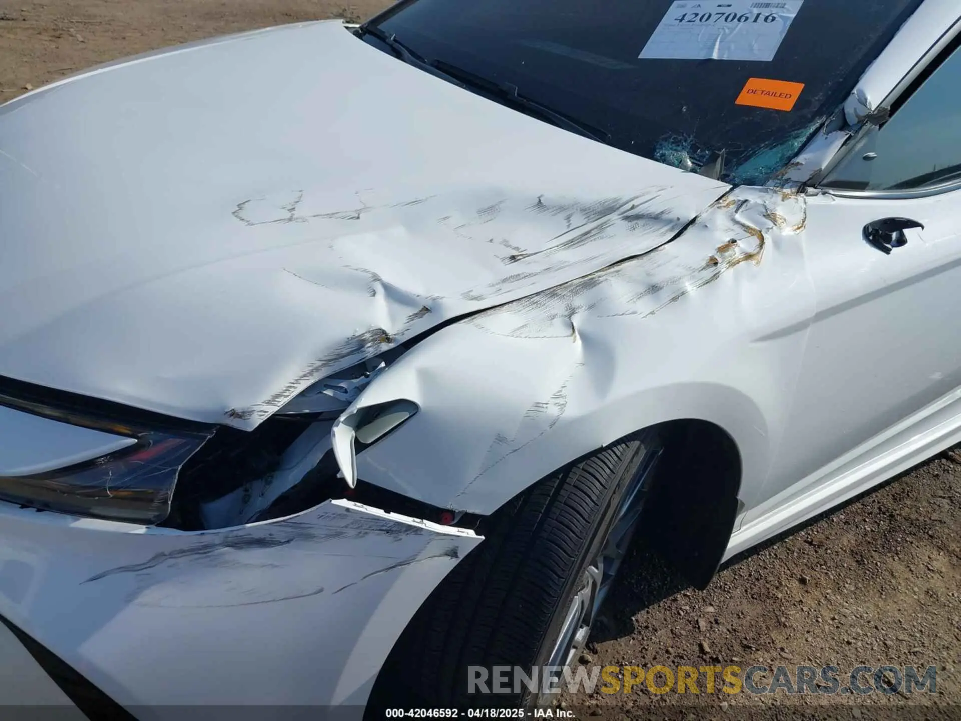 6 Photograph of a damaged car 4T1DAACK6SU552739 TOYOTA CAMRY 2025