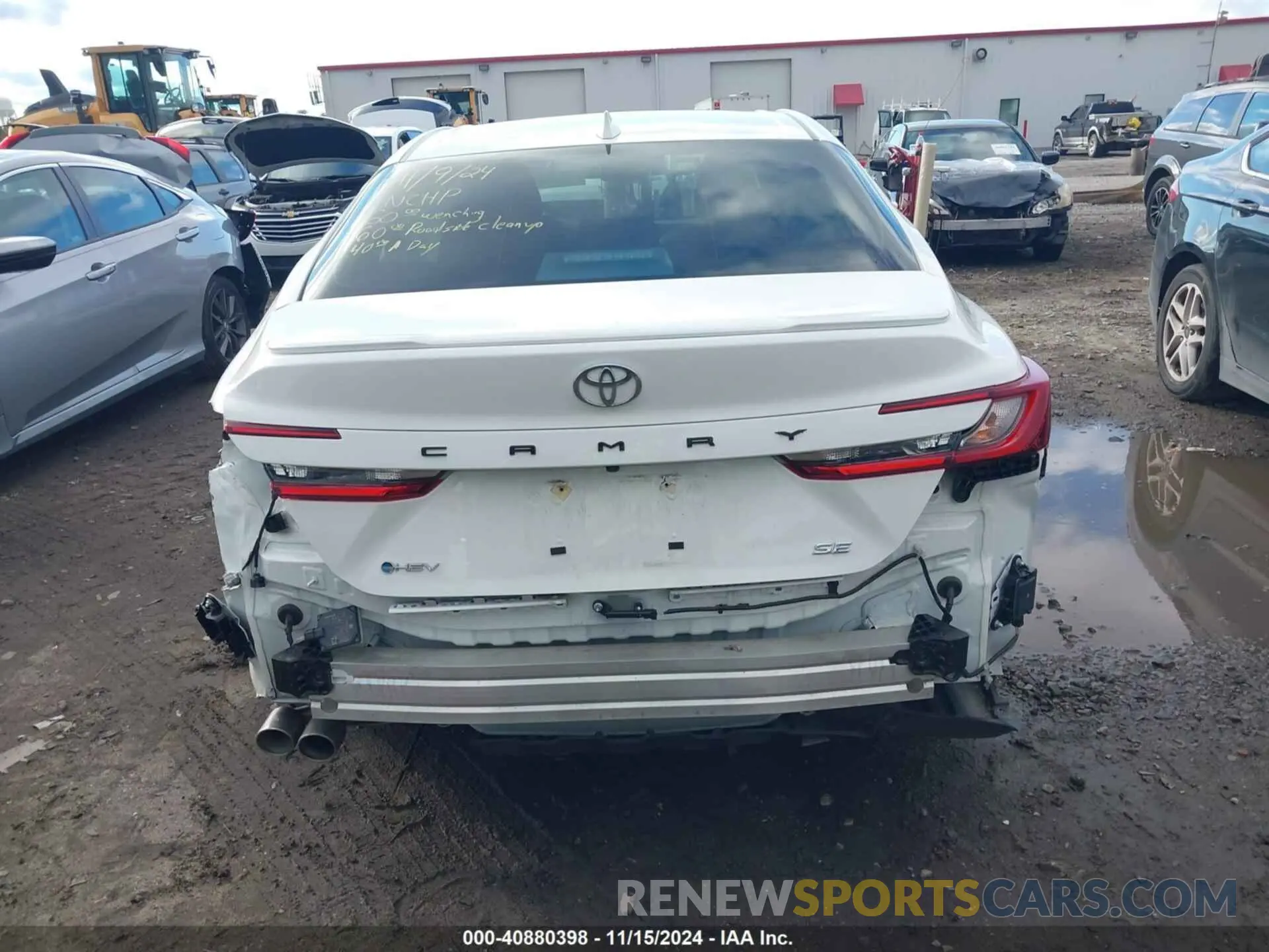 17 Фотография поврежденного автомобиля 4T1DAACK7SU030699 TOYOTA CAMRY 2025