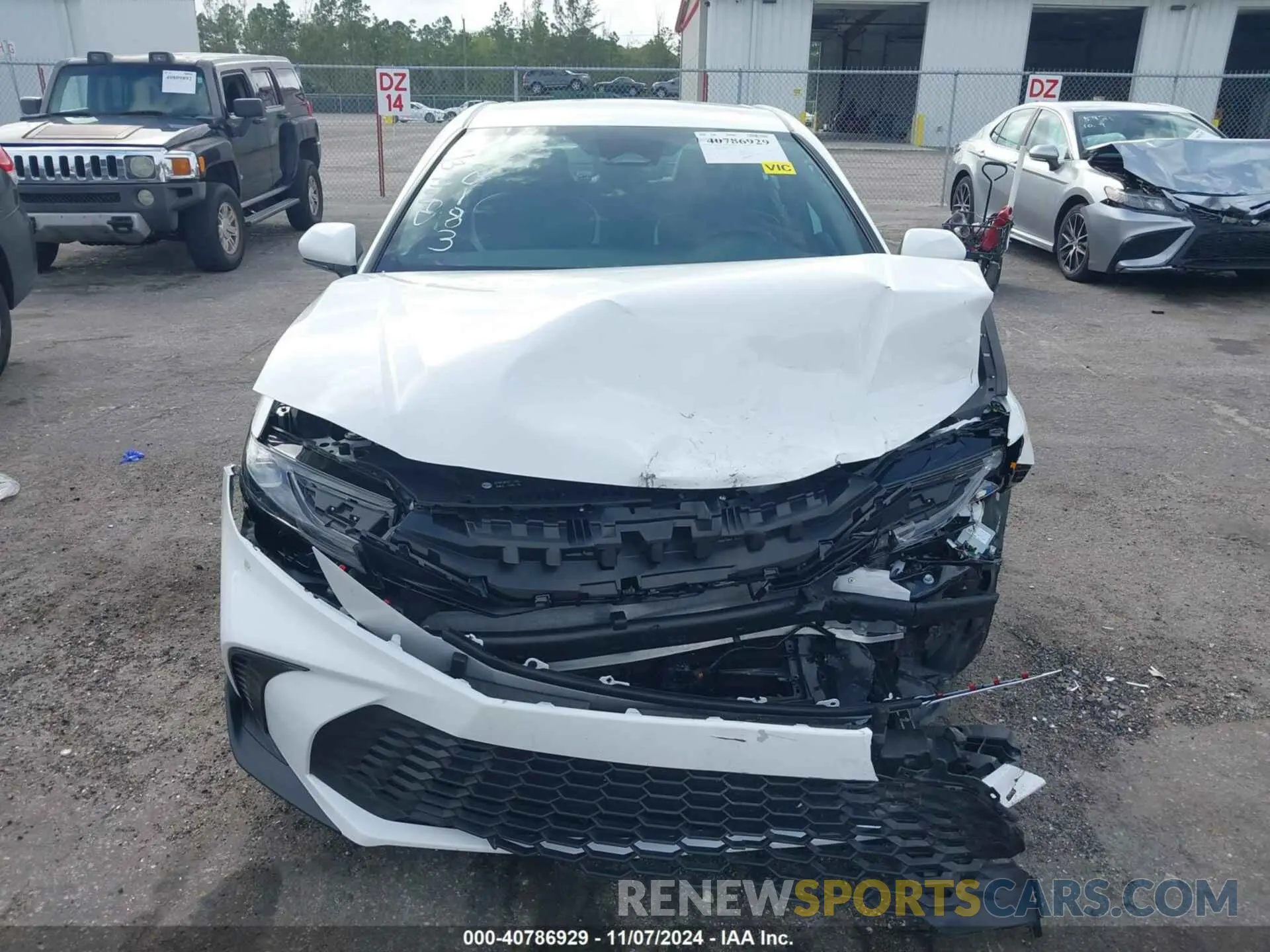 11 Фотография поврежденного автомобиля 4T1DAACK7SU048183 TOYOTA CAMRY 2025
