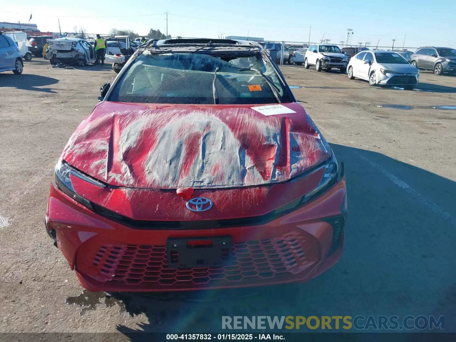 12 Фотография поврежденного автомобиля 4T1DAACK7SU048944 TOYOTA CAMRY 2025