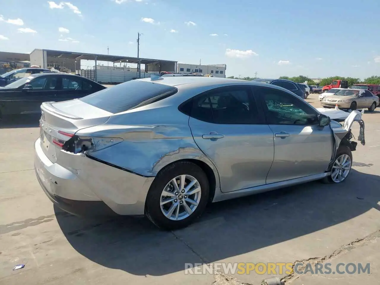 3 Фотография поврежденного автомобиля 4T1DAACK7SU069339 TOYOTA CAMRY 2025