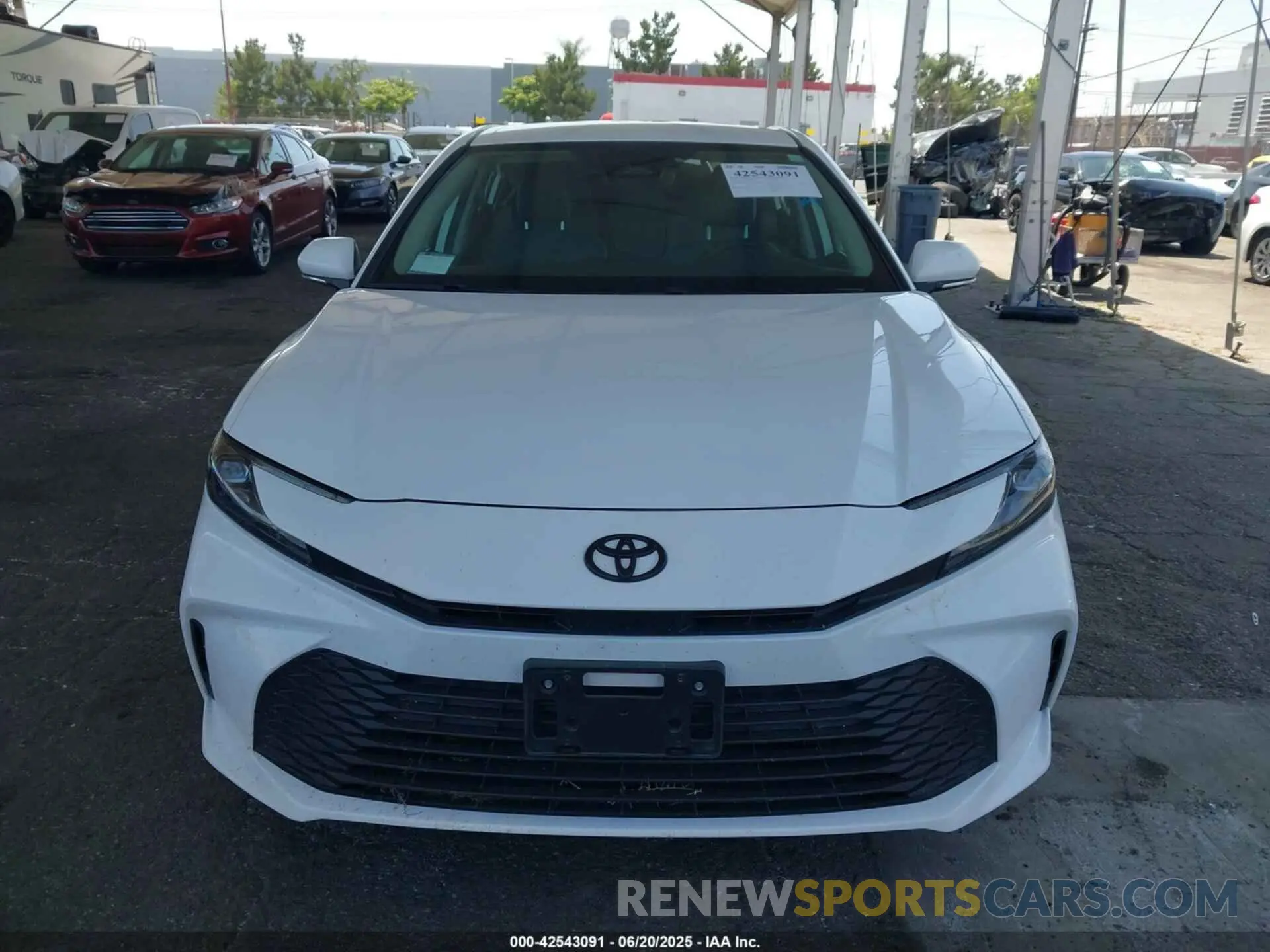 12 Фотография поврежденного автомобиля 4T1DAACK7SU087615 TOYOTA CAMRY 2025