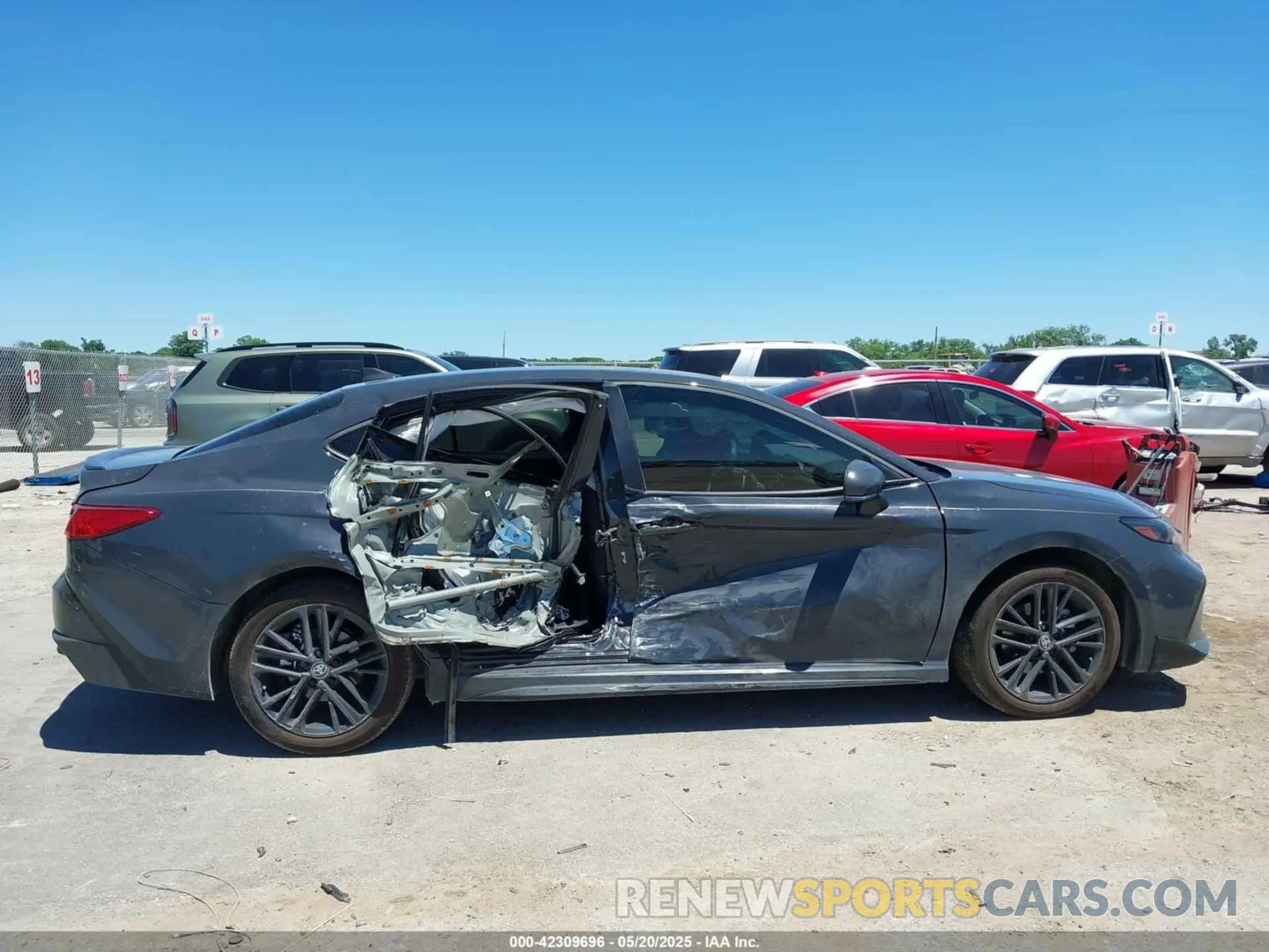 13 Photograph of a damaged car 4T1DAACK7SU109550 TOYOTA CAMRY 2025