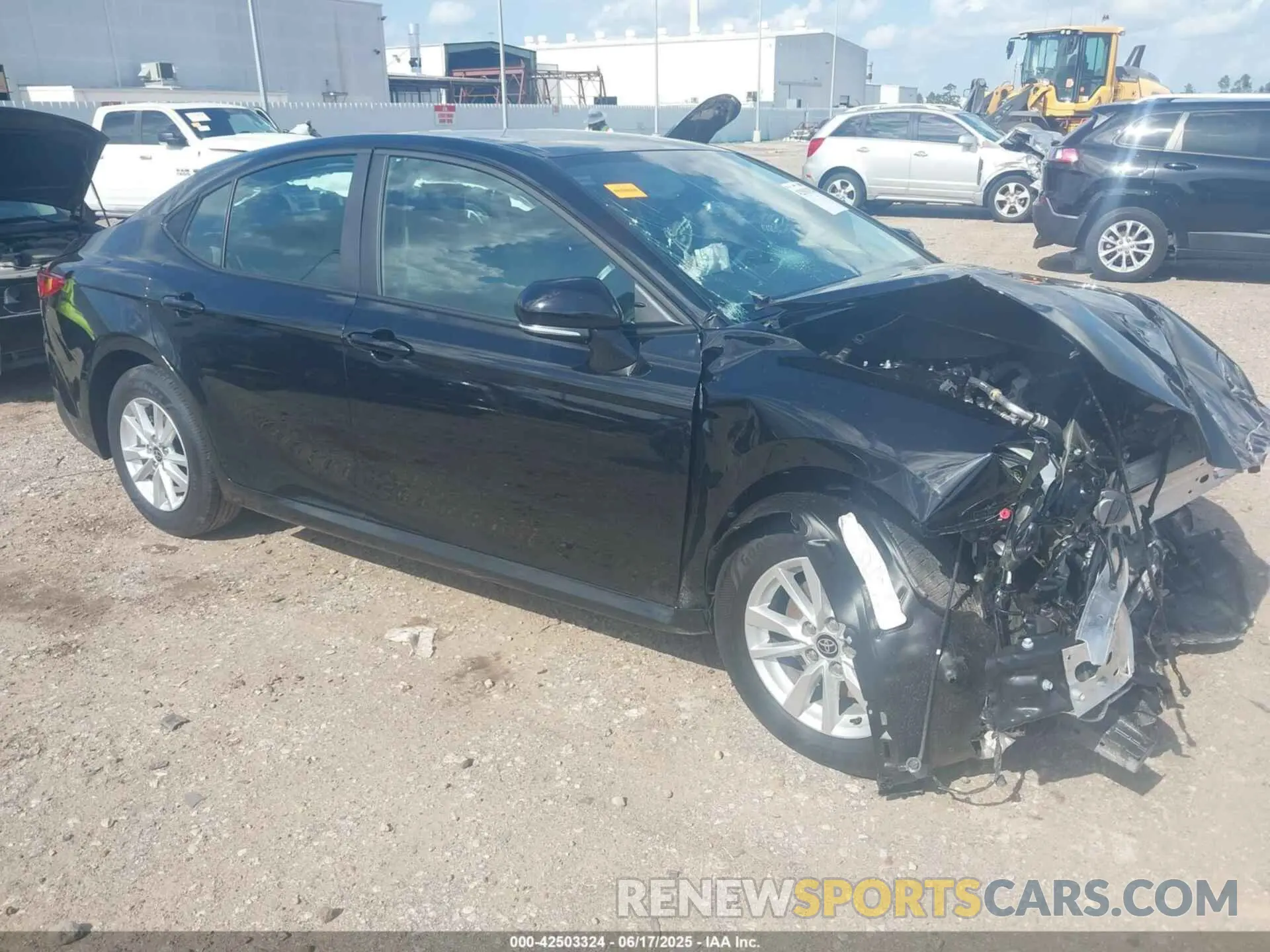 1 Photograph of a damaged car 4T1DAACK7SU158358 TOYOTA CAMRY 2025