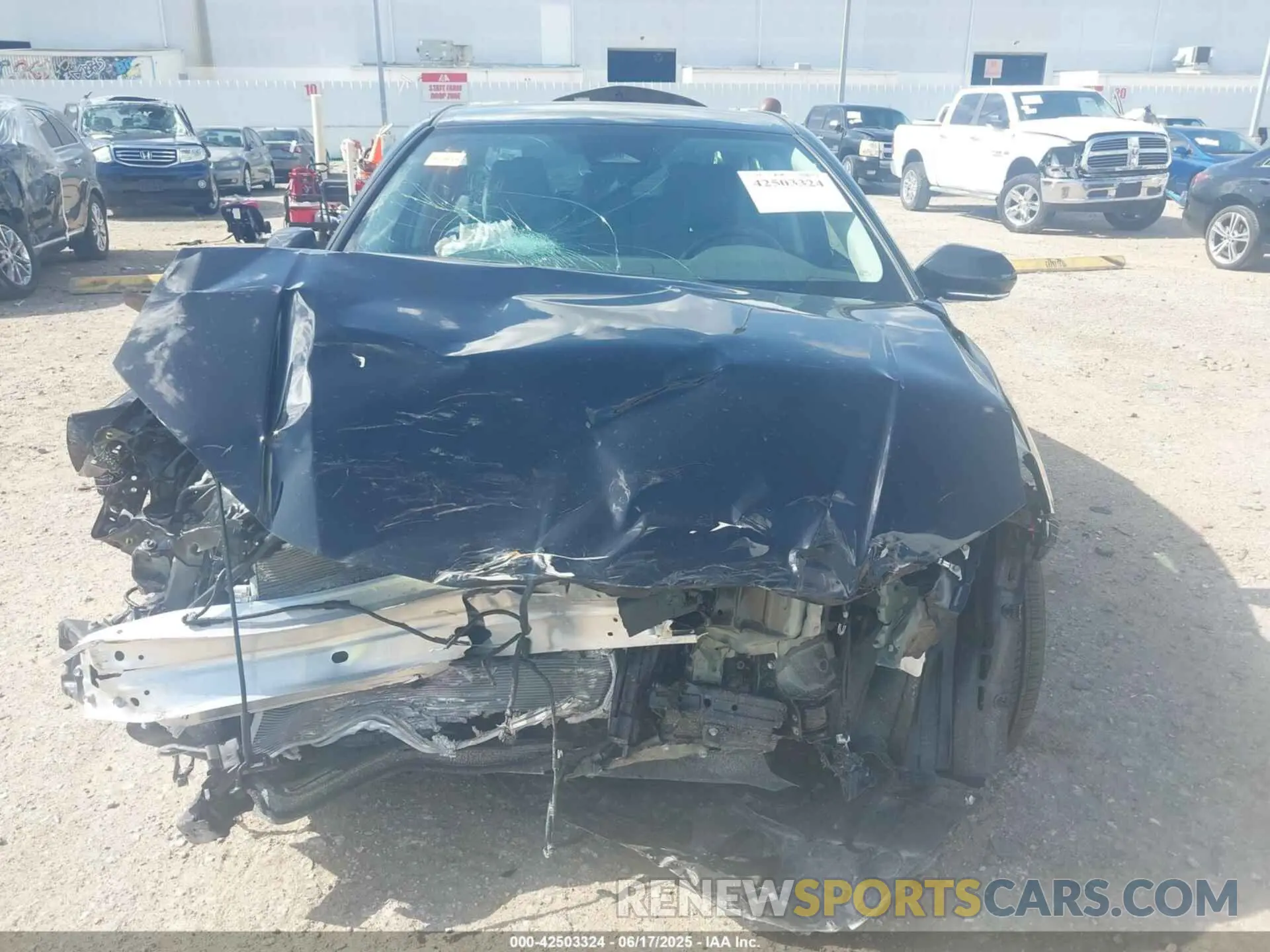 12 Photograph of a damaged car 4T1DAACK7SU158358 TOYOTA CAMRY 2025
