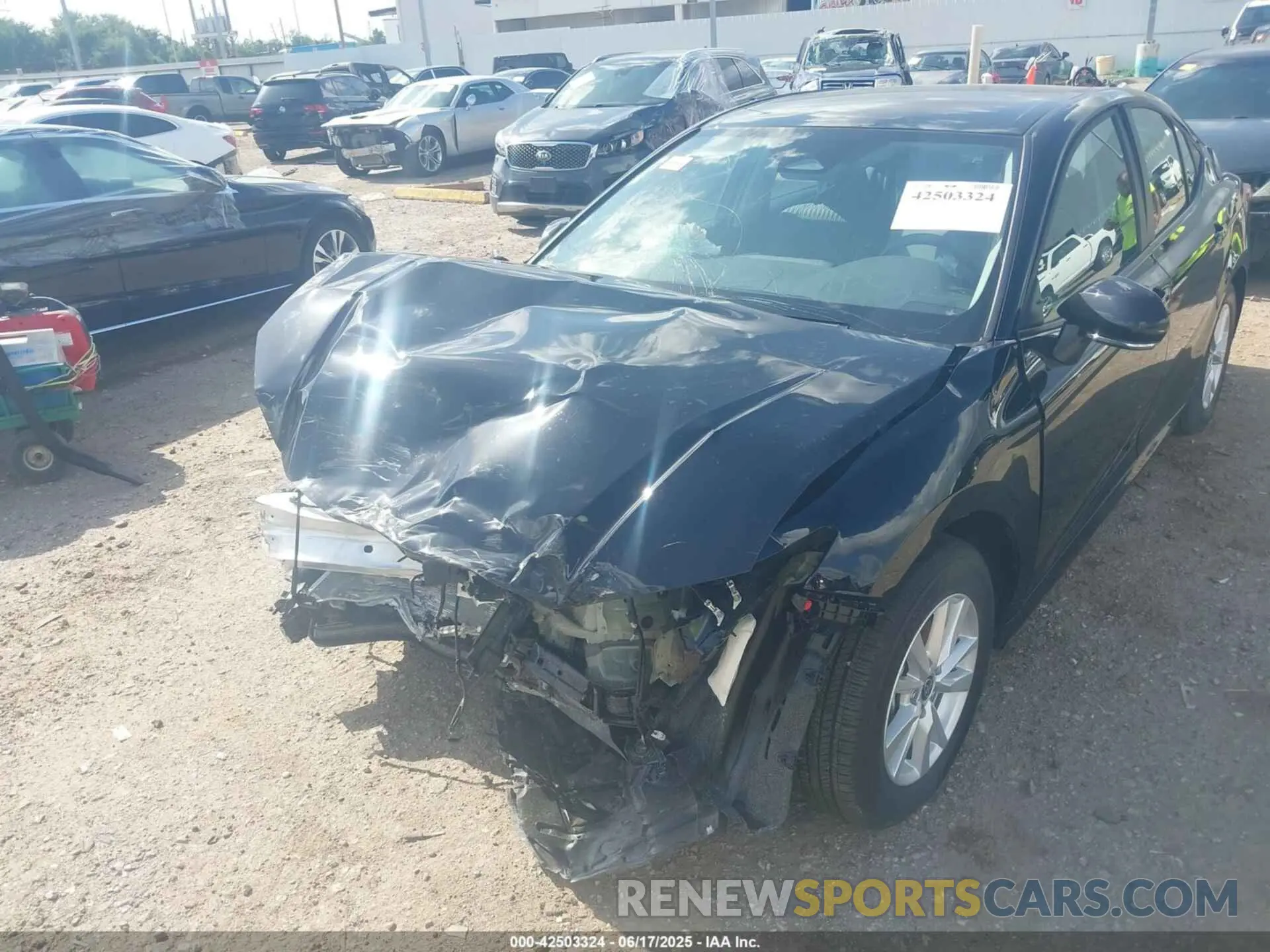 6 Photograph of a damaged car 4T1DAACK7SU158358 TOYOTA CAMRY 2025