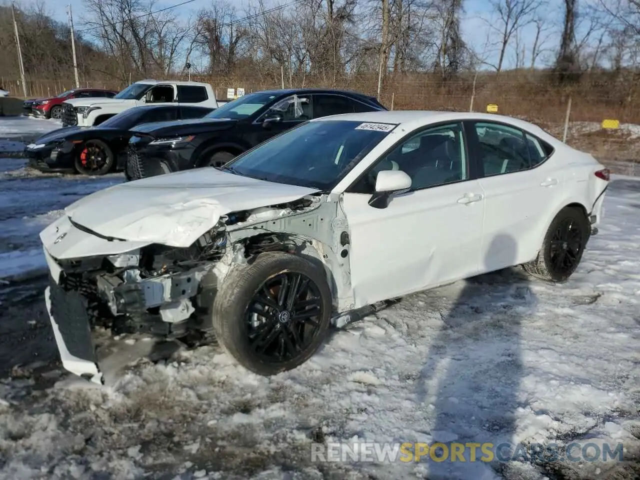 1 Photograph of a damaged car 4T1DAACK7SU507566 TOYOTA CAMRY 2025