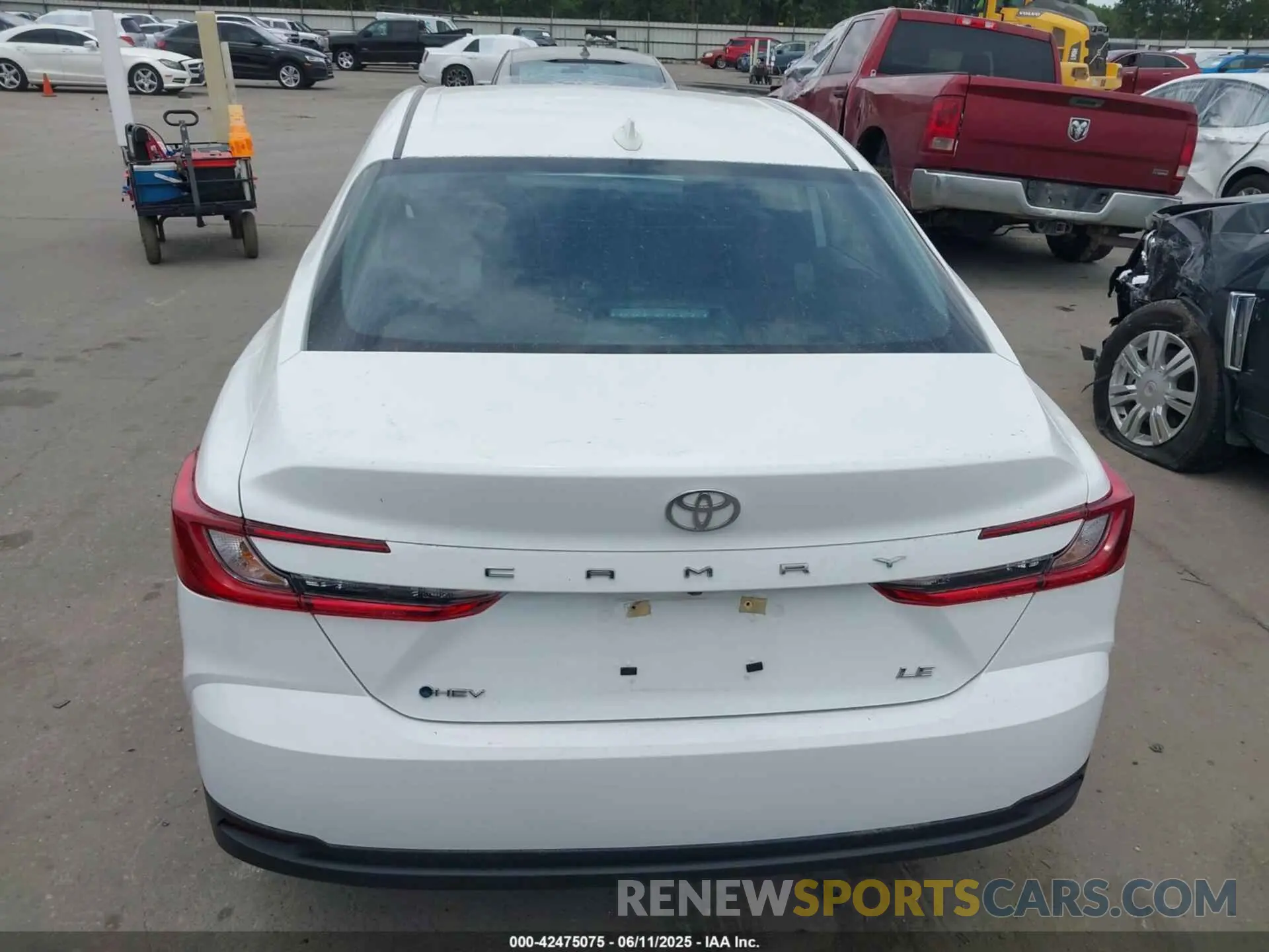 17 Фотография поврежденного автомобиля 4T1DAACK7SU507969 TOYOTA CAMRY 2025