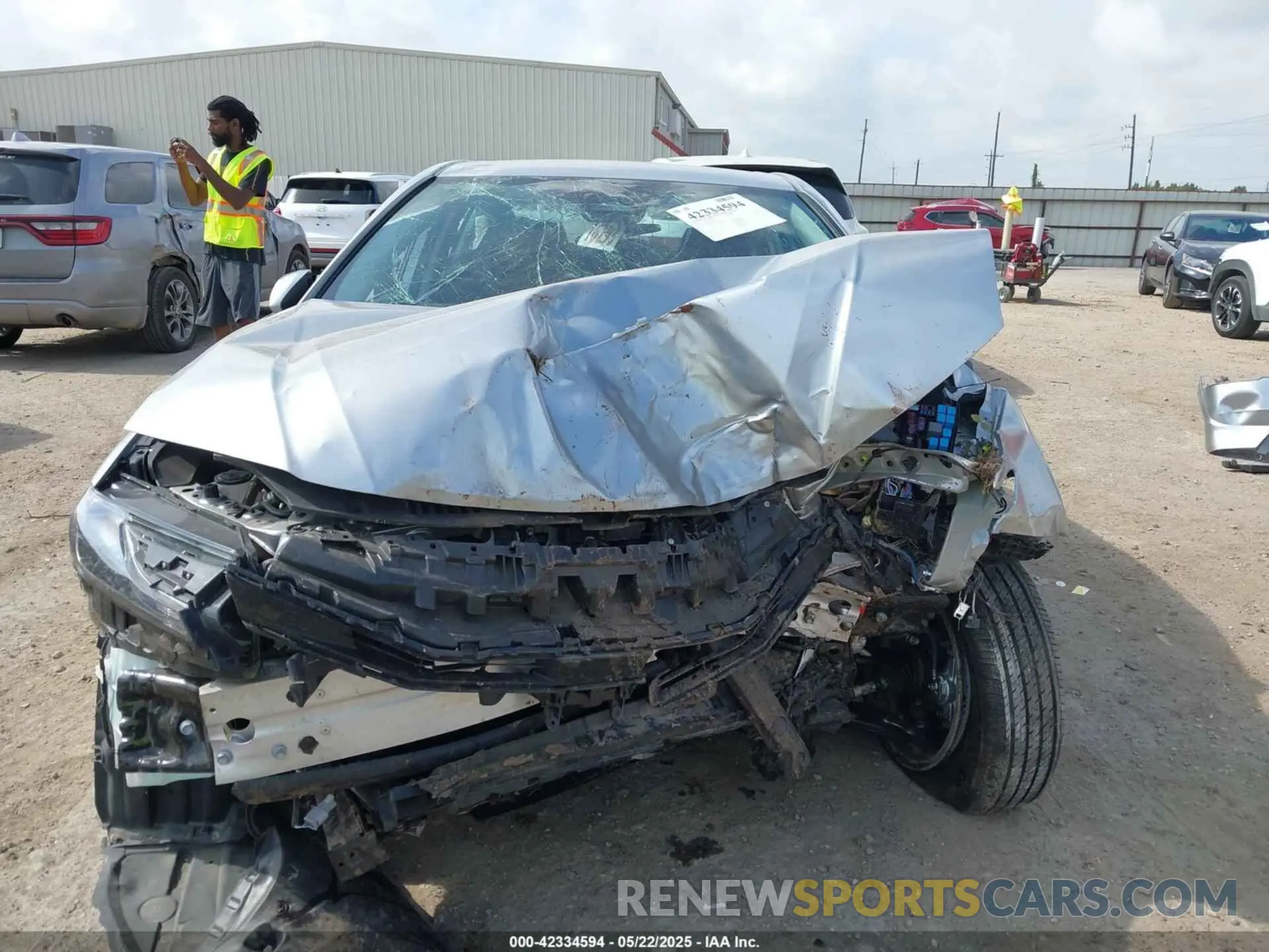 13 Фотография поврежденного автомобиля 4T1DAACK7SU526750 TOYOTA CAMRY 2025