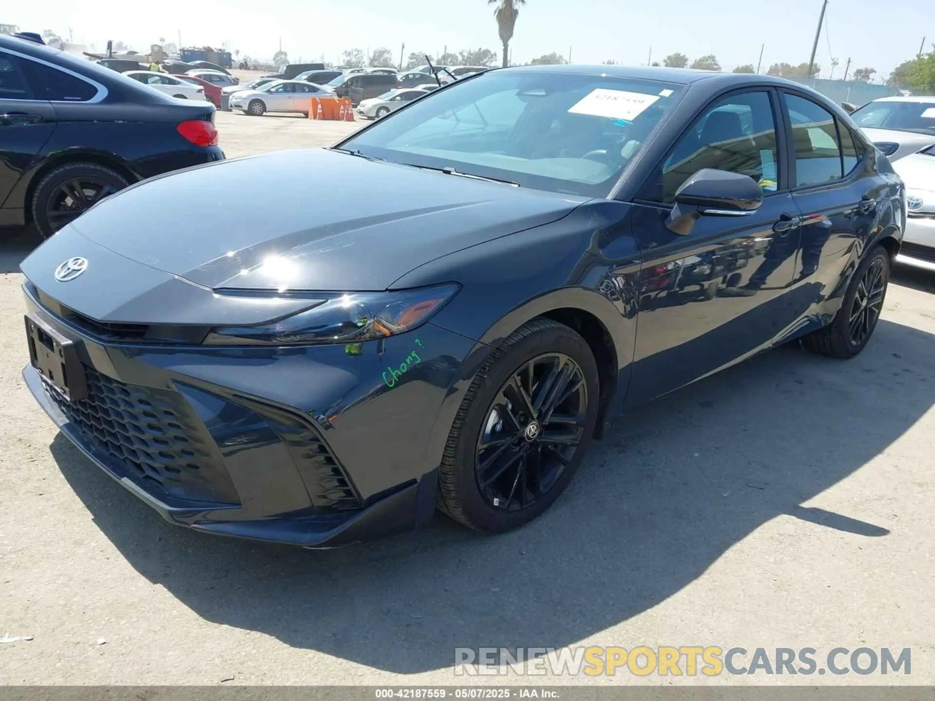 2 Photograph of a damaged car 4T1DAACK7SU531768 TOYOTA CAMRY 2025