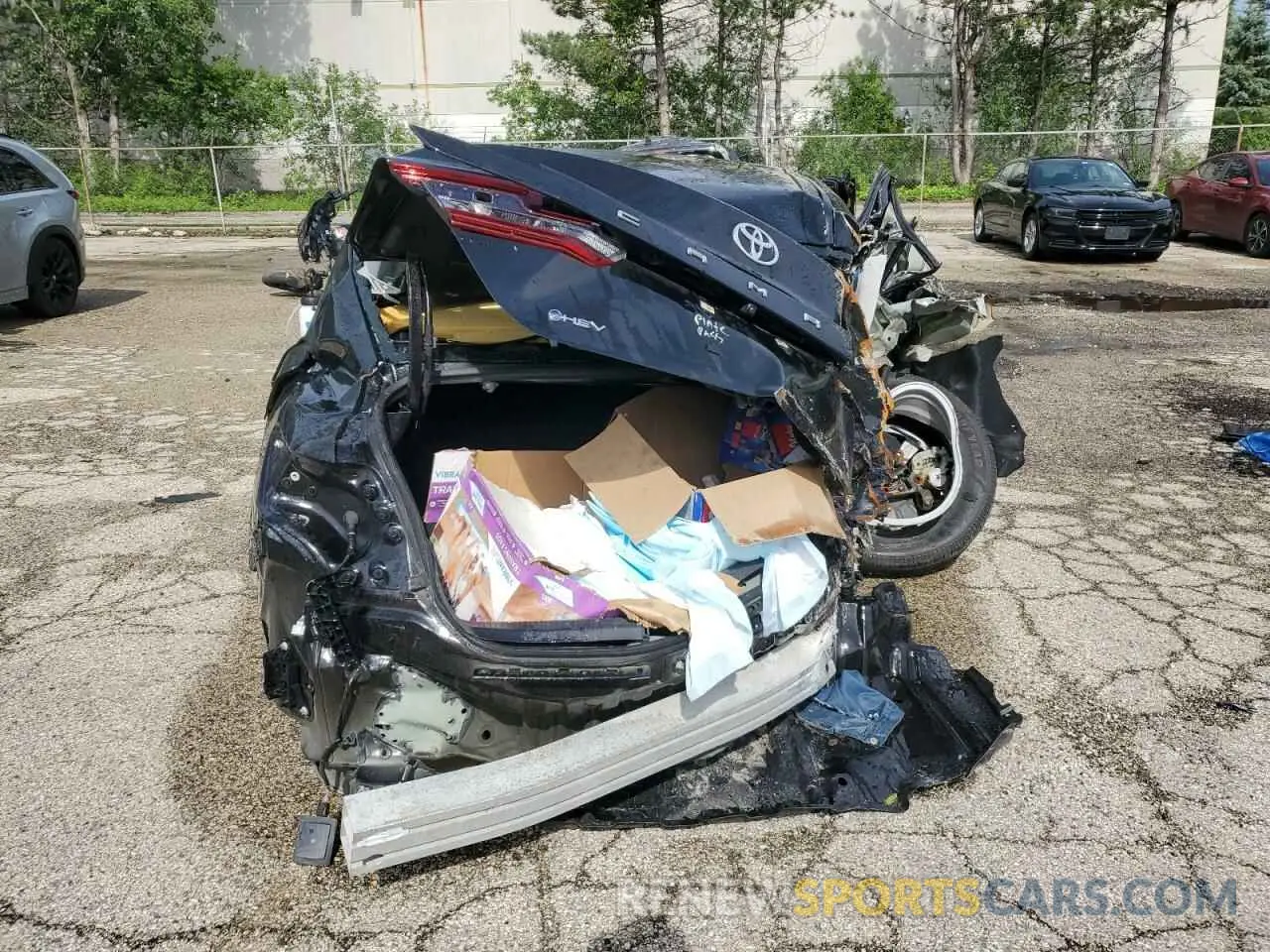 6 Photograph of a damaged car 4T1DAACK8SU009053 TOYOTA CAMRY 2025