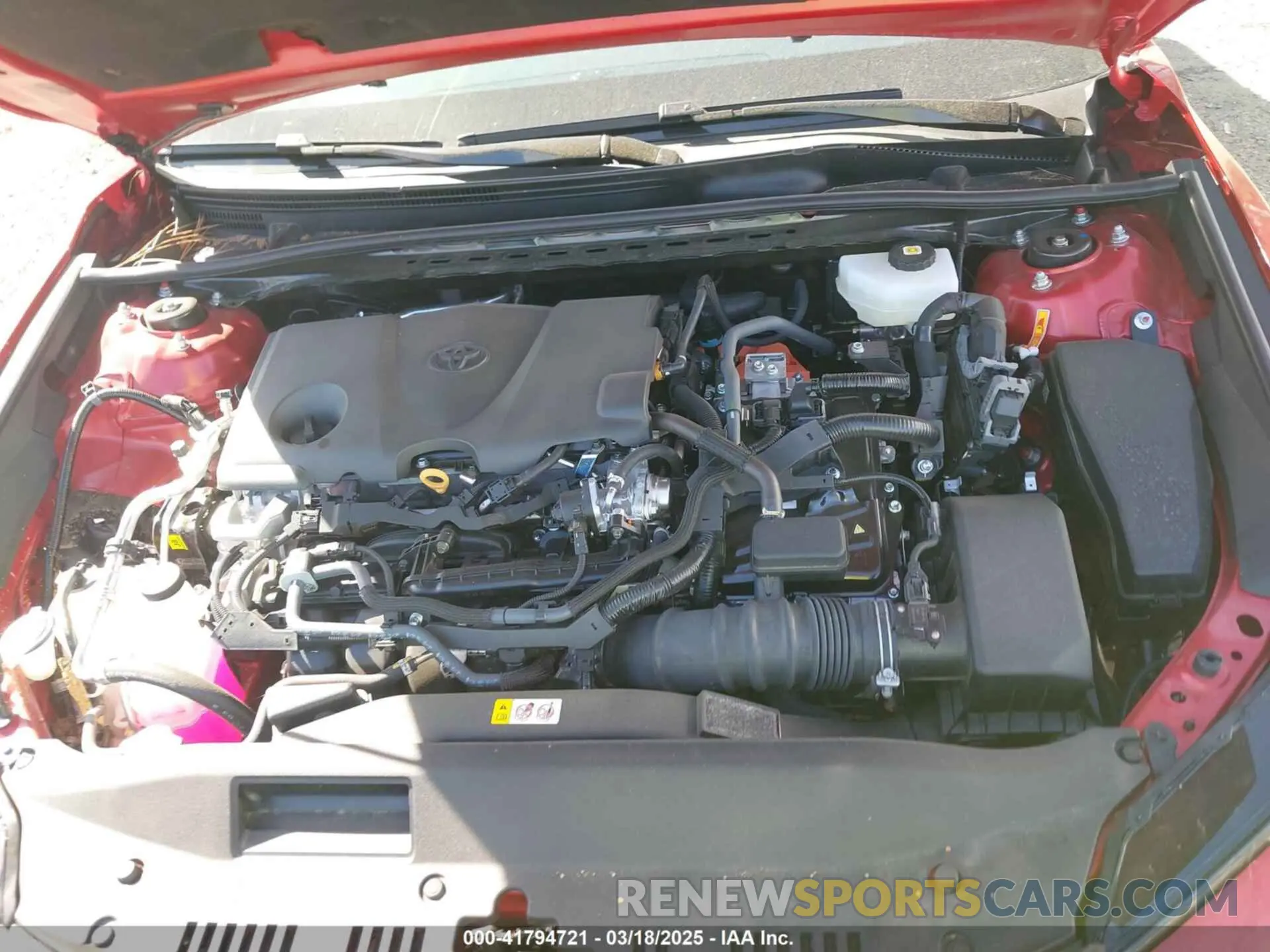 10 Фотография поврежденного автомобиля 4T1DAACK8SU010686 TOYOTA CAMRY 2025