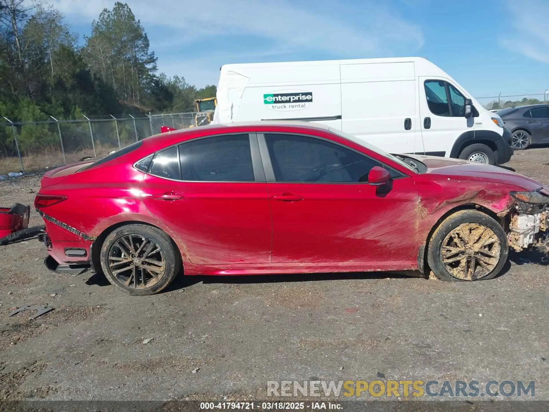 14 Фотография поврежденного автомобиля 4T1DAACK8SU010686 TOYOTA CAMRY 2025