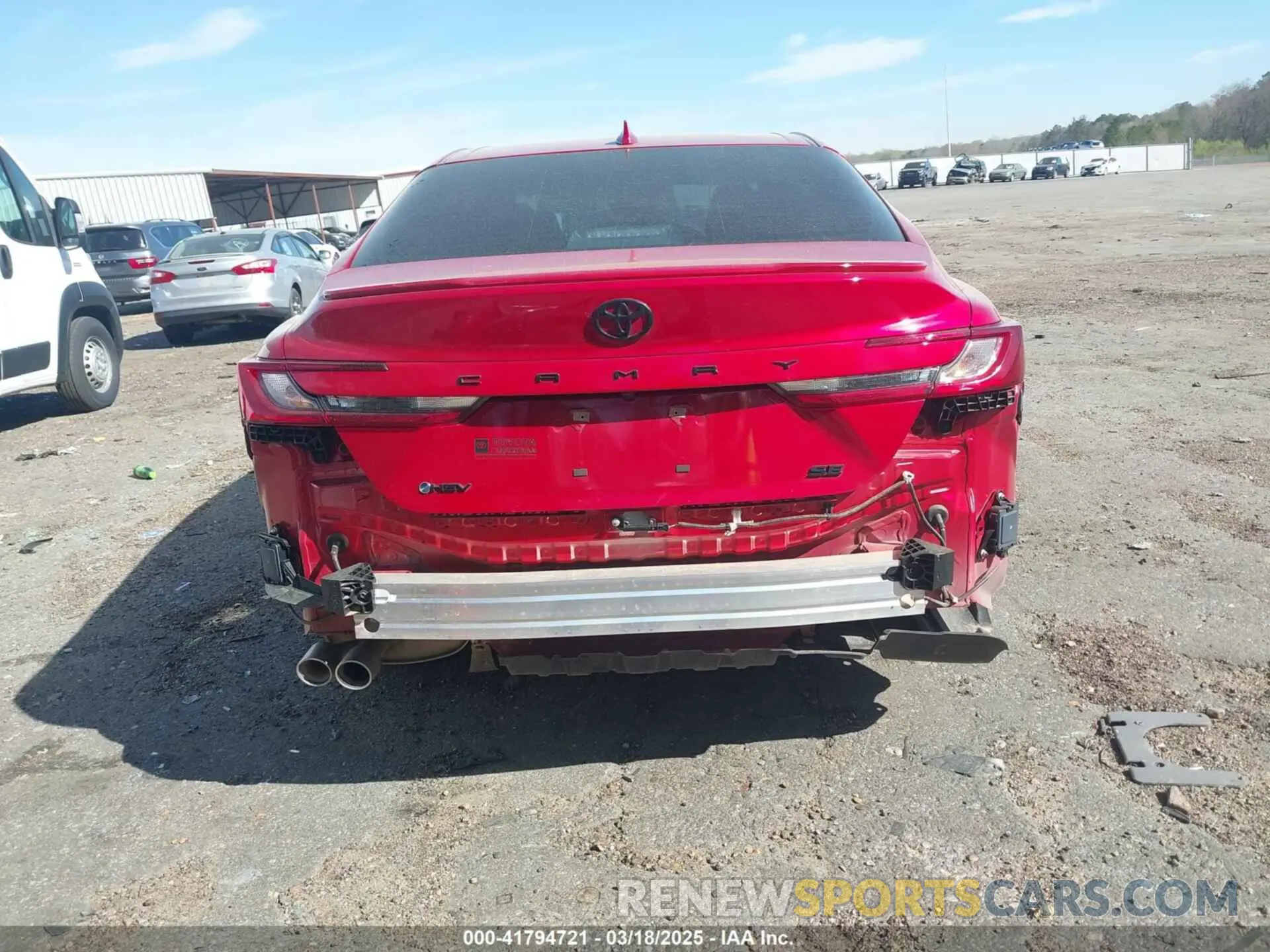 17 Фотография поврежденного автомобиля 4T1DAACK8SU010686 TOYOTA CAMRY 2025