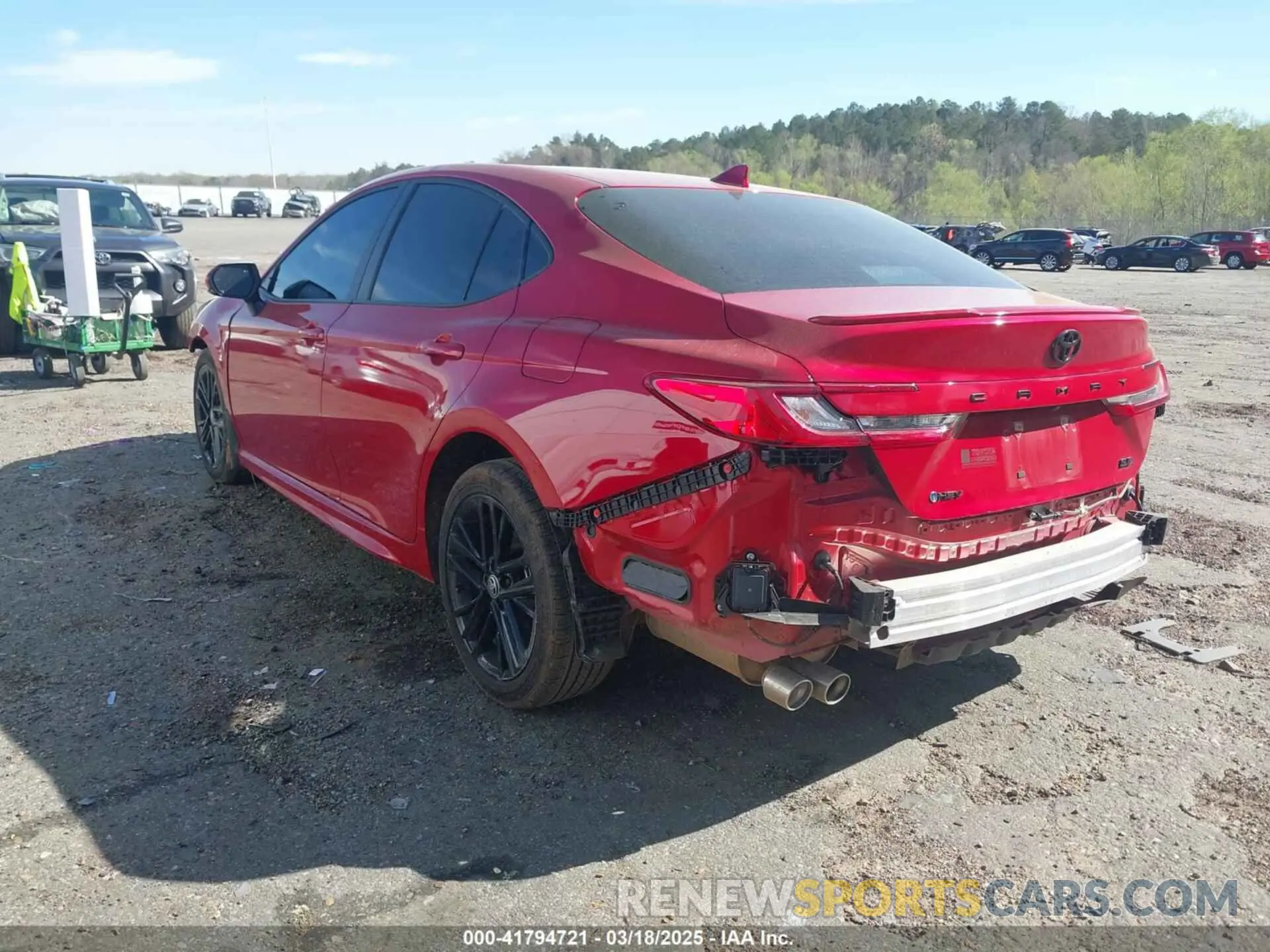 3 Фотография поврежденного автомобиля 4T1DAACK8SU010686 TOYOTA CAMRY 2025