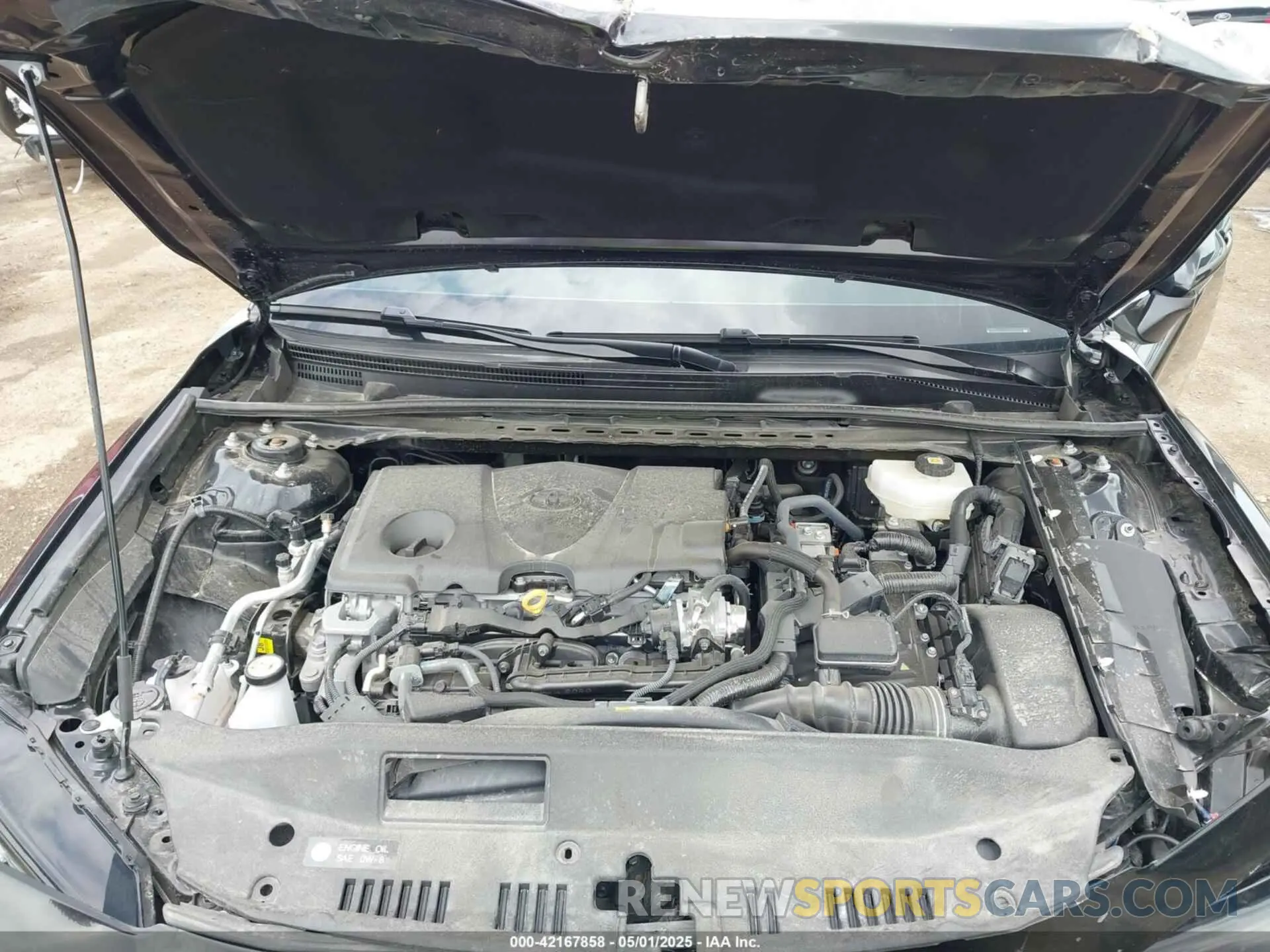 10 Фотография поврежденного автомобиля 4T1DAACK8SU043669 TOYOTA CAMRY 2025