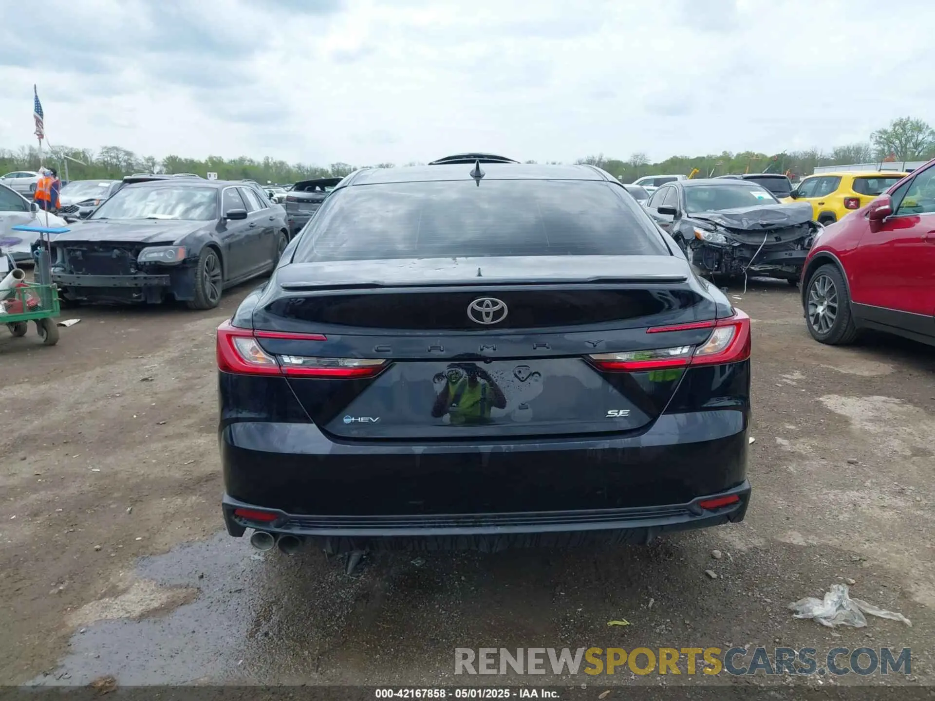 16 Фотография поврежденного автомобиля 4T1DAACK8SU043669 TOYOTA CAMRY 2025