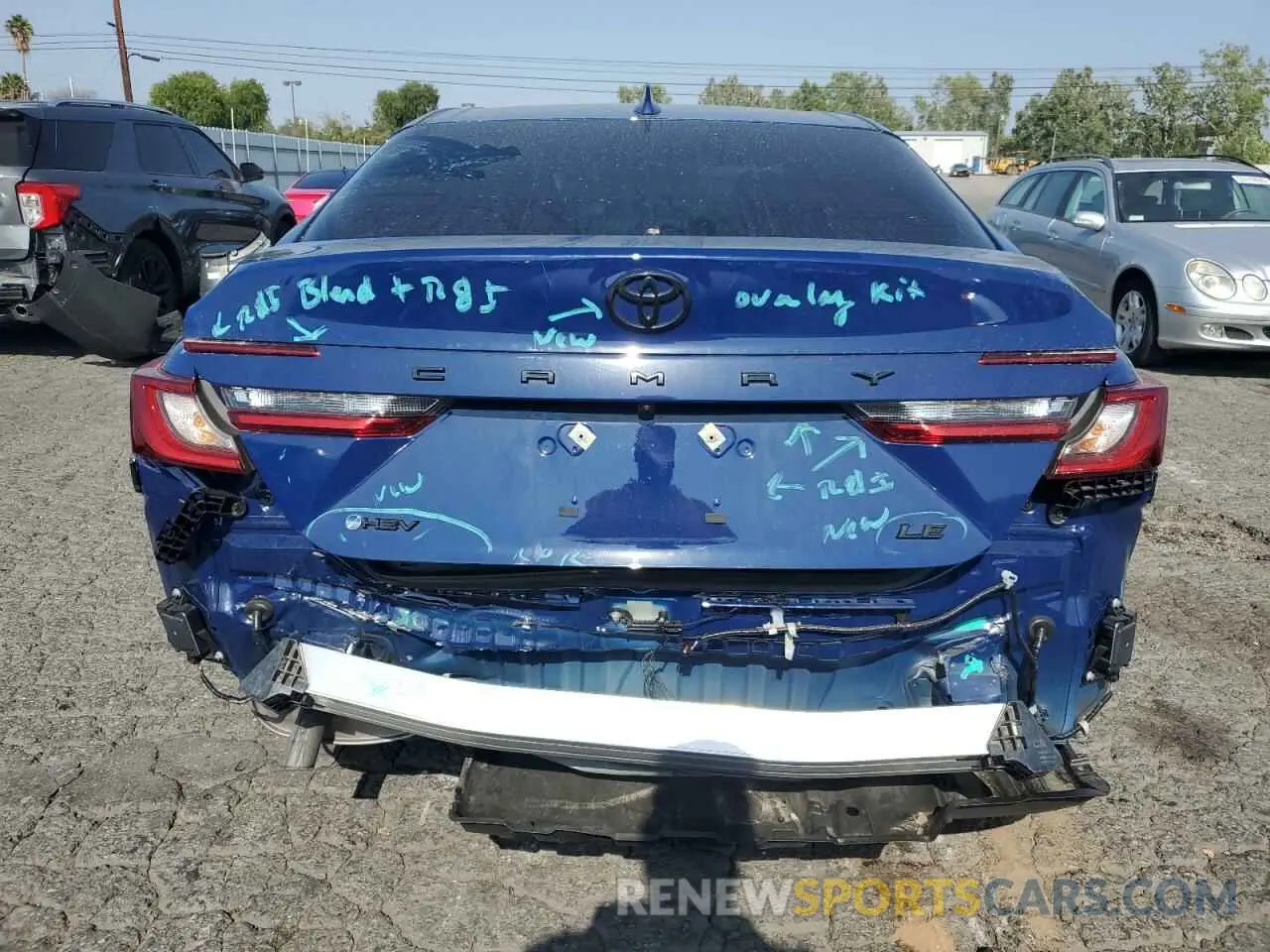 6 Фотография поврежденного автомобиля 4T1DAACK8SU071004 TOYOTA CAMRY 2025