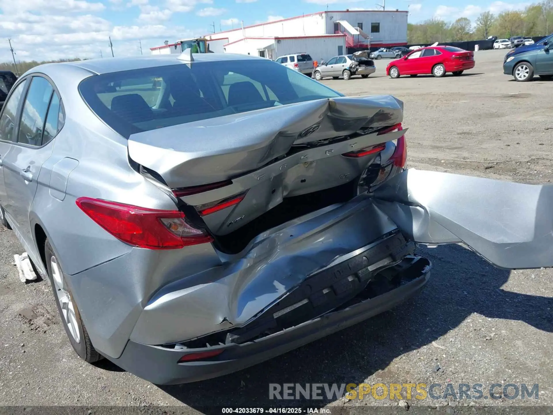 6 Photograph of a damaged car 4T1DAACK8SU507771 TOYOTA CAMRY 2025