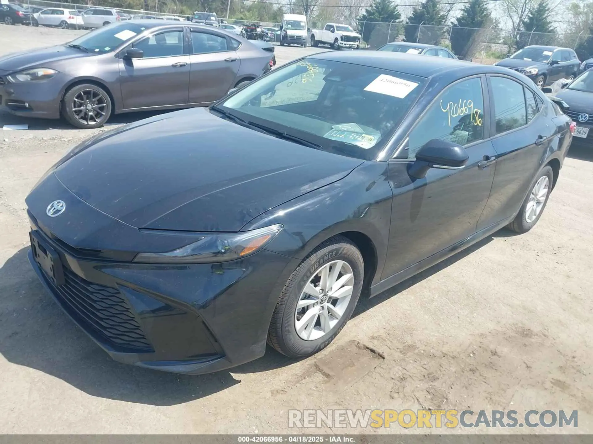 2 Photograph of a damaged car 4T1DAACK8SU533173 TOYOTA CAMRY 2025