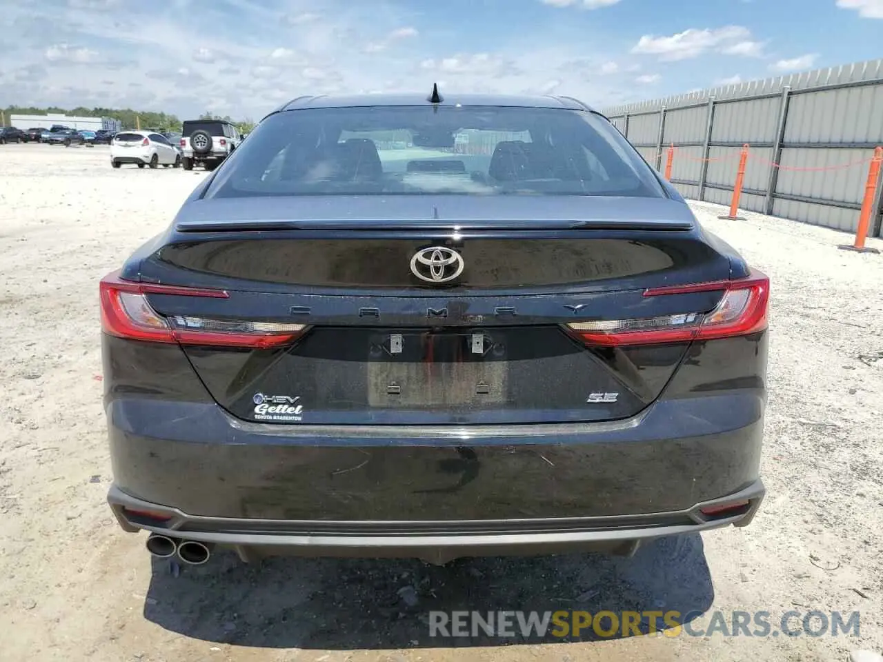 6 Photograph of a damaged car 4T1DAACK8SU573544 TOYOTA CAMRY 2025