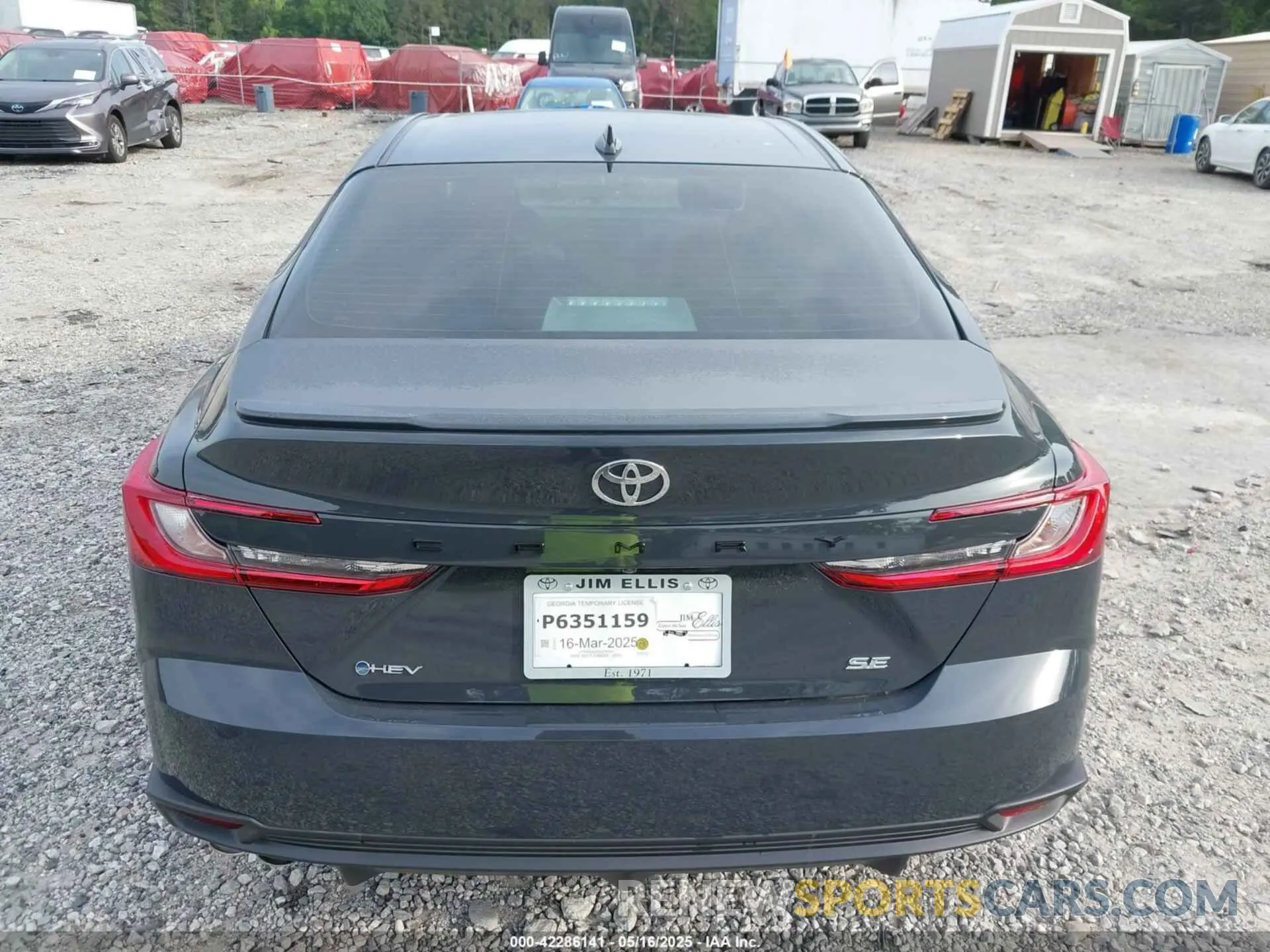 16 Фотография поврежденного автомобиля 4T1DAACK8SU576668 TOYOTA CAMRY 2025