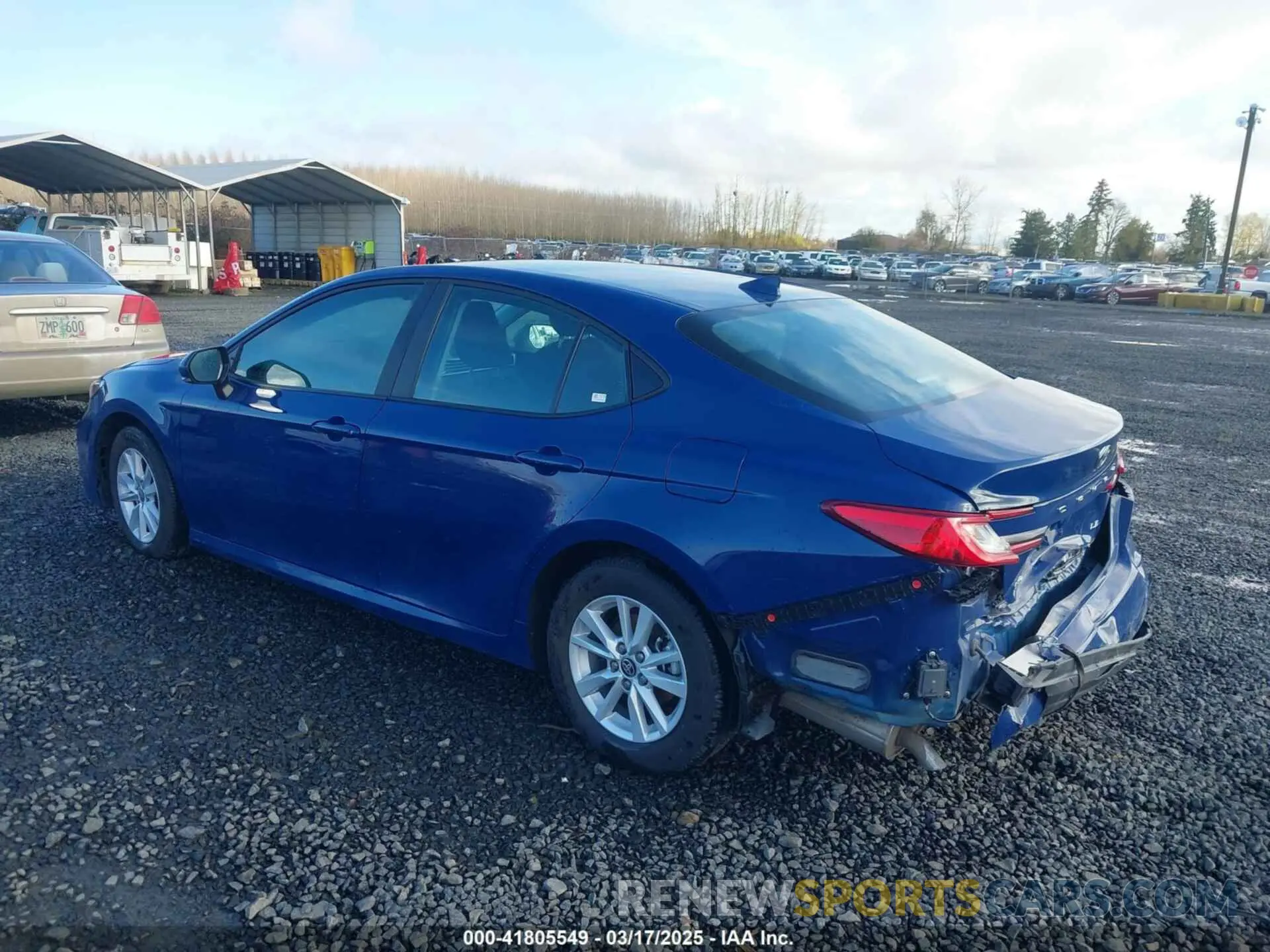 3 Photograph of a damaged car 4T1DAACK9SU012916 TOYOTA CAMRY 2025