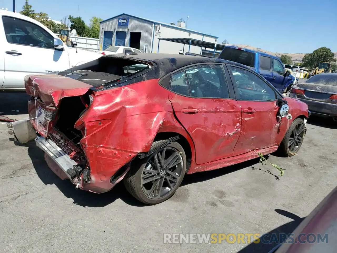3 Фотография поврежденного автомобиля 4T1DAACK9SU020174 TOYOTA CAMRY 2025