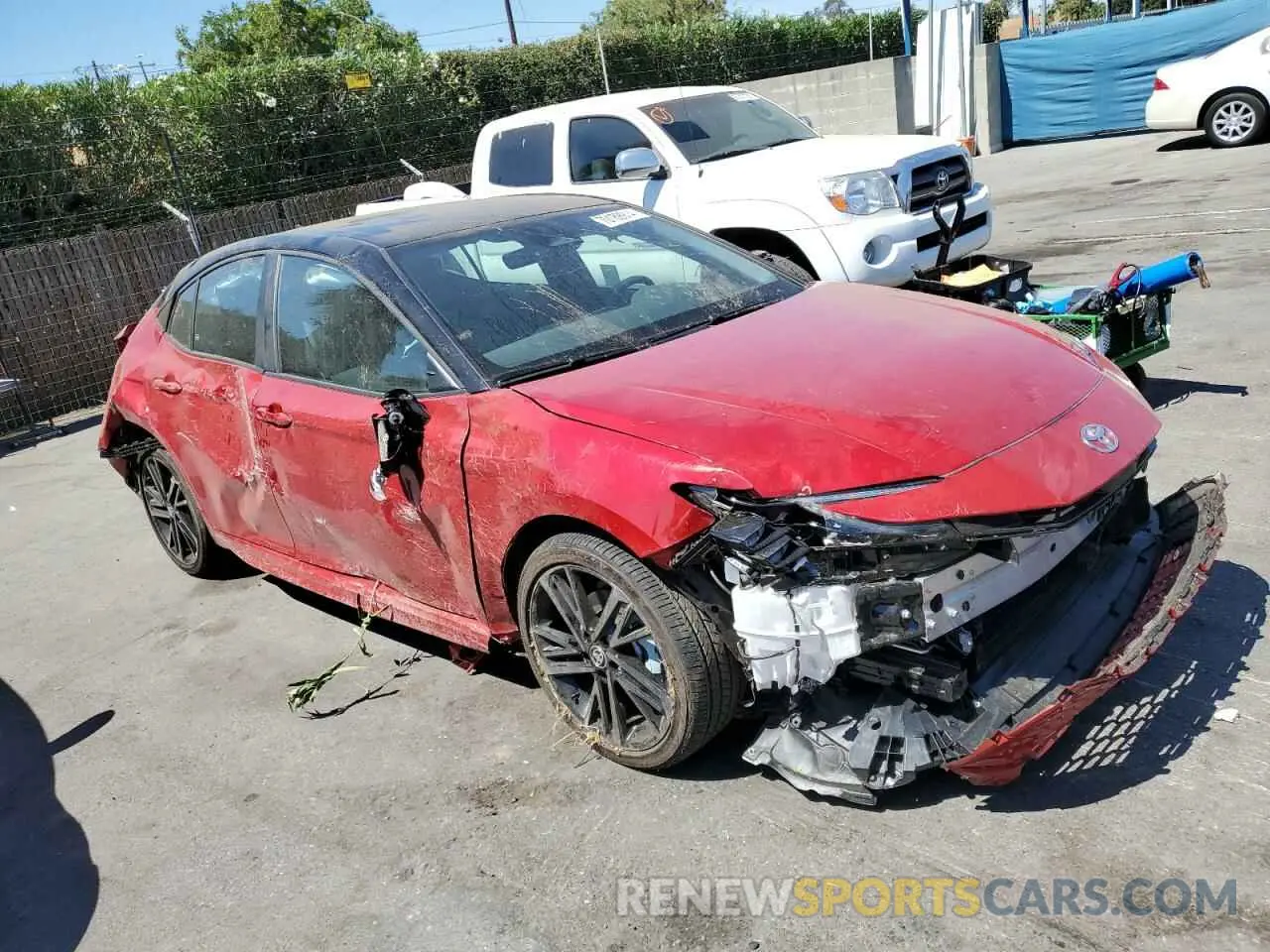 4 Фотография поврежденного автомобиля 4T1DAACK9SU020174 TOYOTA CAMRY 2025