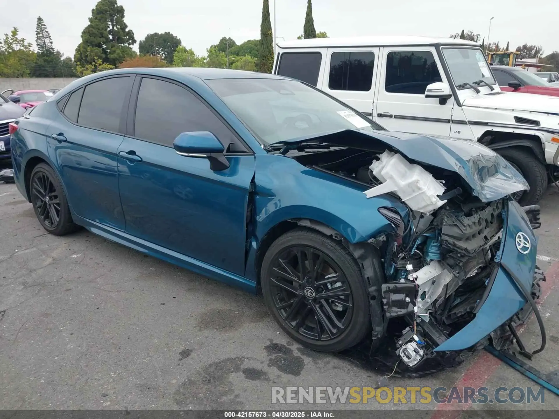 1 Photograph of a damaged car 4T1DAACK9SU032387 TOYOTA CAMRY 2025