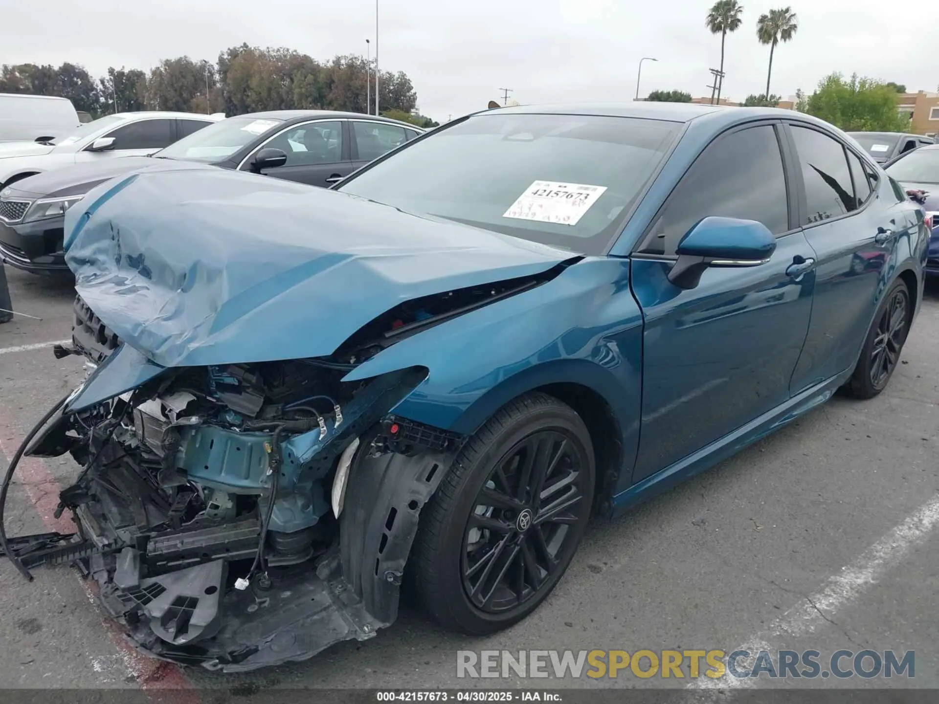 2 Photograph of a damaged car 4T1DAACK9SU032387 TOYOTA CAMRY 2025