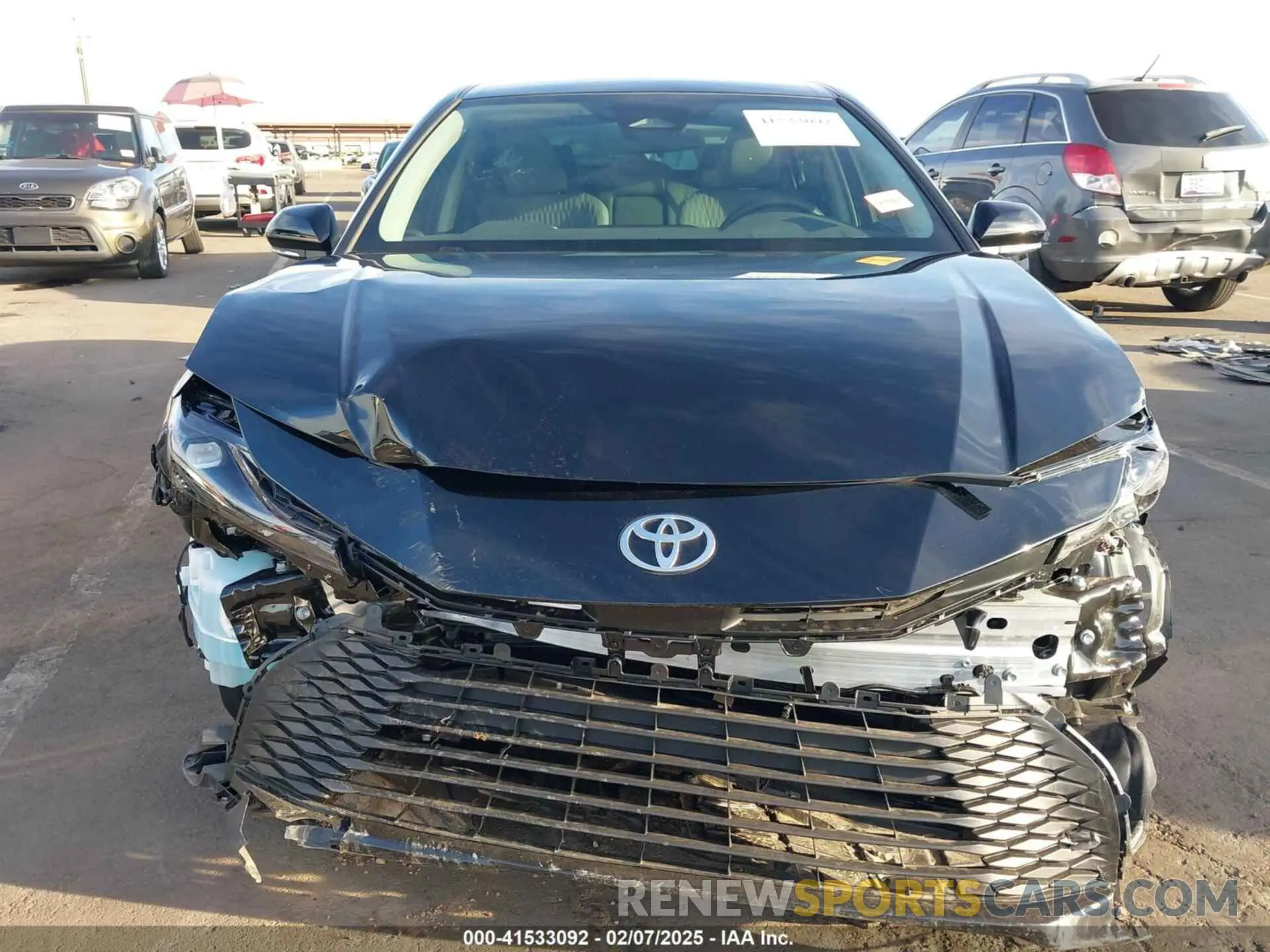 11 Фотография поврежденного автомобиля 4T1DAACK9SU539788 TOYOTA CAMRY 2025