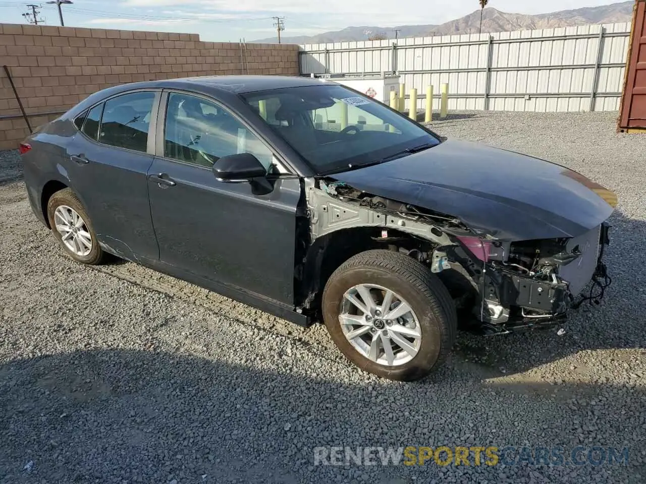 4 Фотография поврежденного автомобиля 4T1DAACK9SU541329 TOYOTA CAMRY 2025