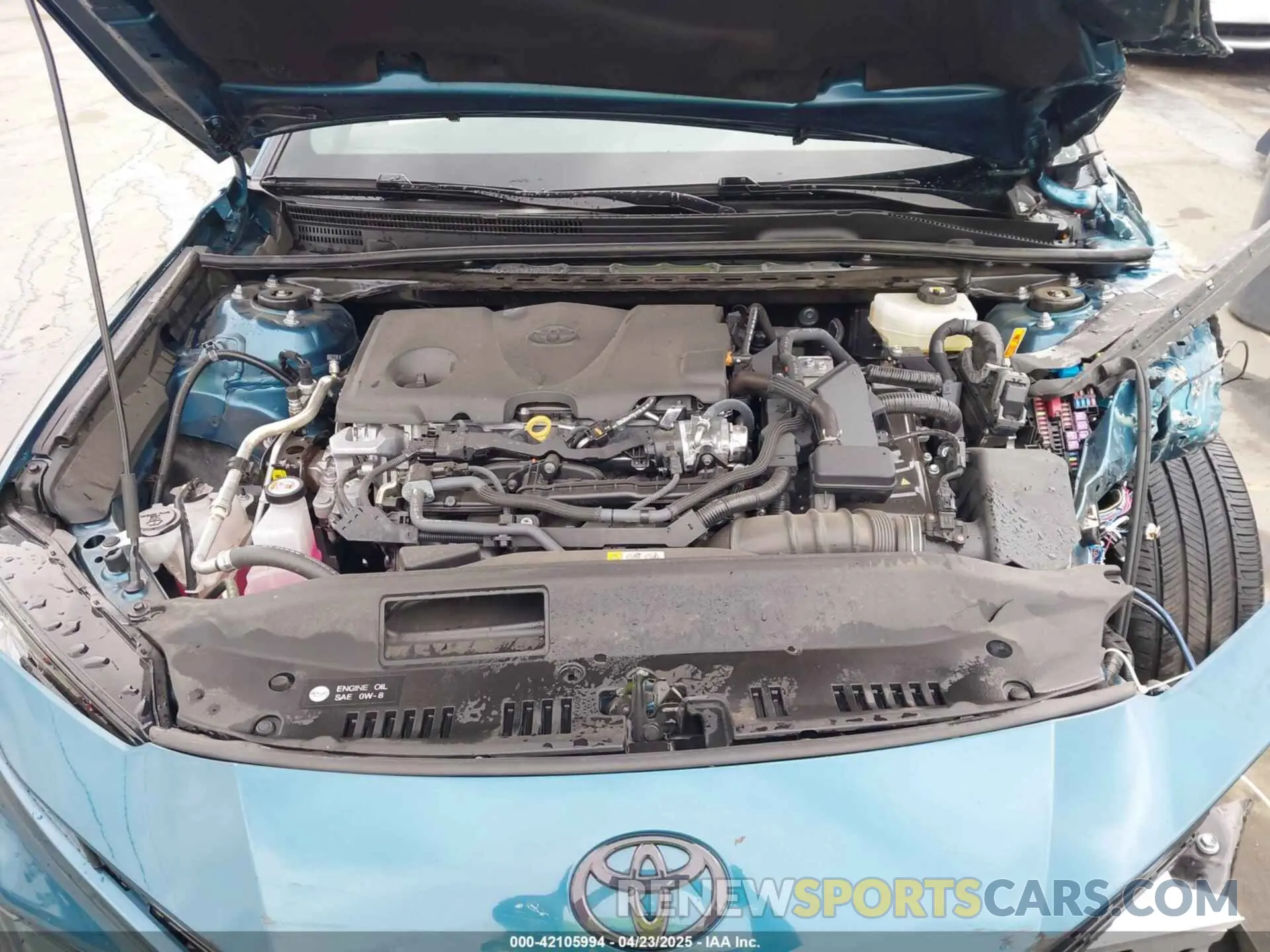 10 Фотография поврежденного автомобиля 4T1DAACK9SU570670 TOYOTA CAMRY 2025
