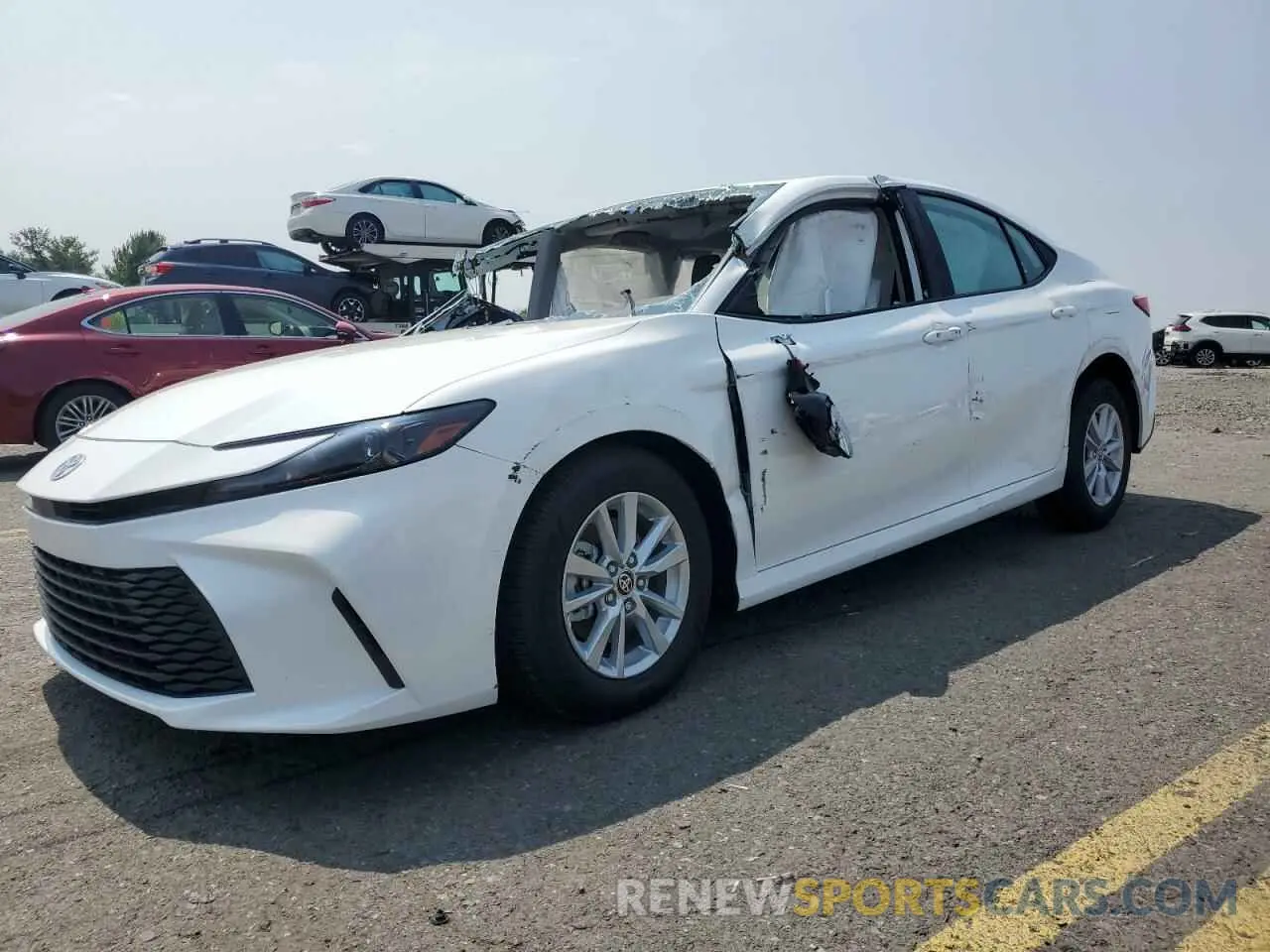1 Photograph of a damaged car 4T1DAACKXSU027280 TOYOTA CAMRY 2025
