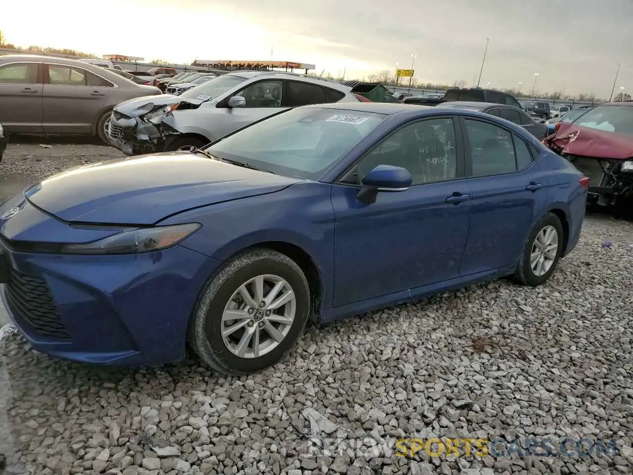 1 Photograph of a damaged car 4T1DAACKXSU036738 TOYOTA CAMRY 2025