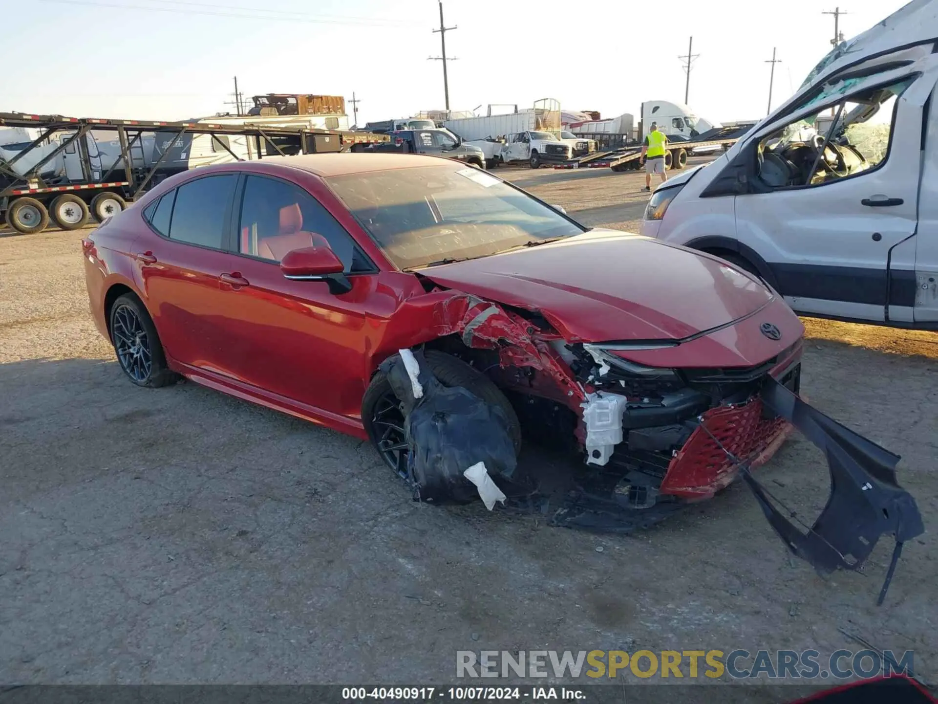 1 Фотография поврежденного автомобиля 4T1DAACKXSU043513 TOYOTA CAMRY 2025