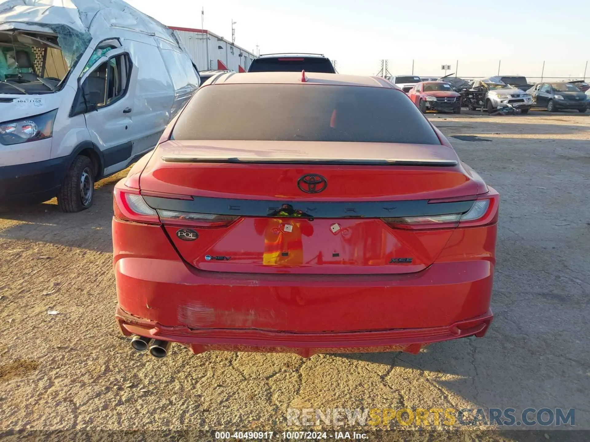 16 Фотография поврежденного автомобиля 4T1DAACKXSU043513 TOYOTA CAMRY 2025