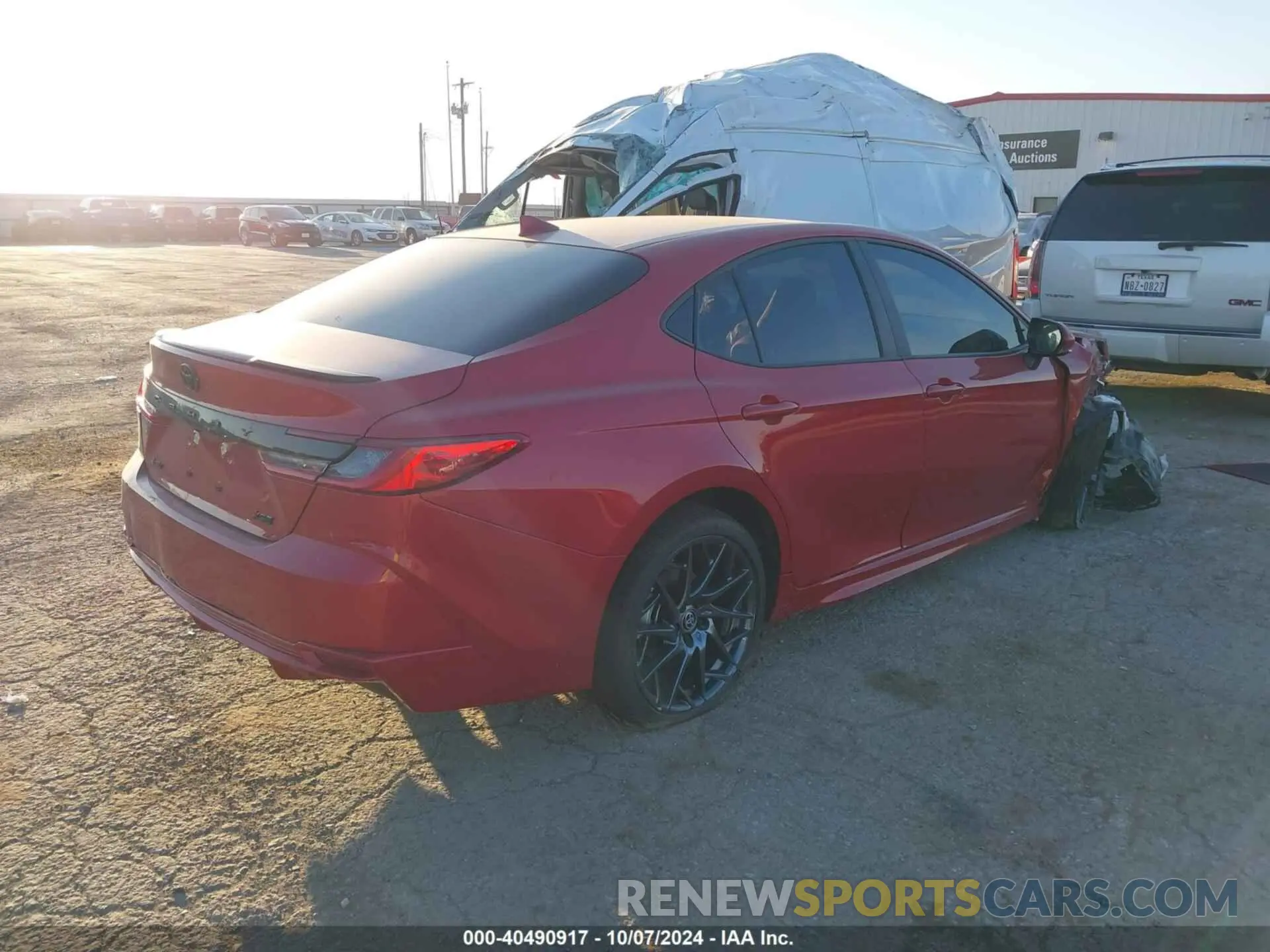 4 Фотография поврежденного автомобиля 4T1DAACKXSU043513 TOYOTA CAMRY 2025