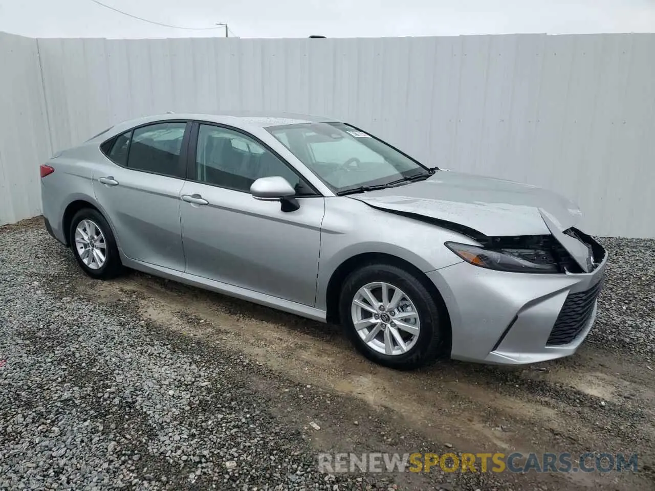 4 Фотография поврежденного автомобиля 4T1DAACKXSU099192 TOYOTA CAMRY 2025
