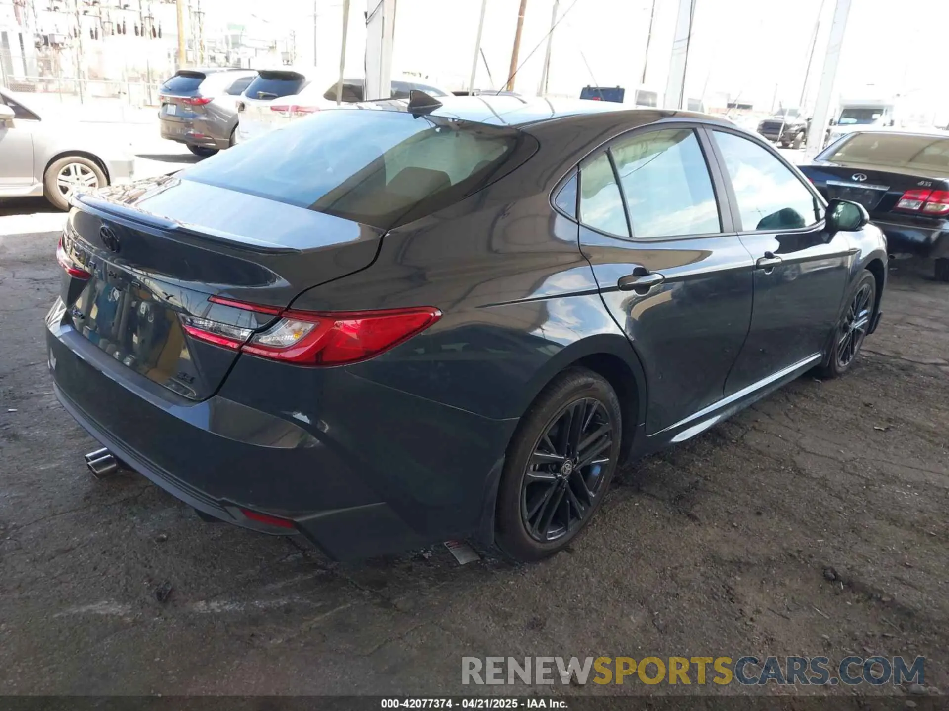 4 Фотография поврежденного автомобиля 4T1DAACKXSU119053 TOYOTA CAMRY 2025