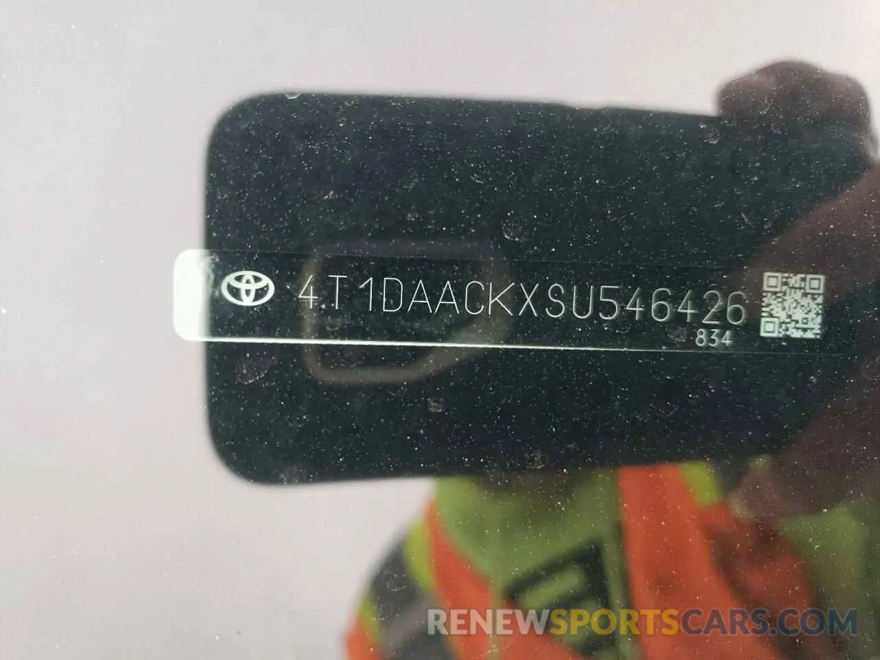 14 Фотография поврежденного автомобиля 4T1DAACKXSU546426 TOYOTA CAMRY 2025