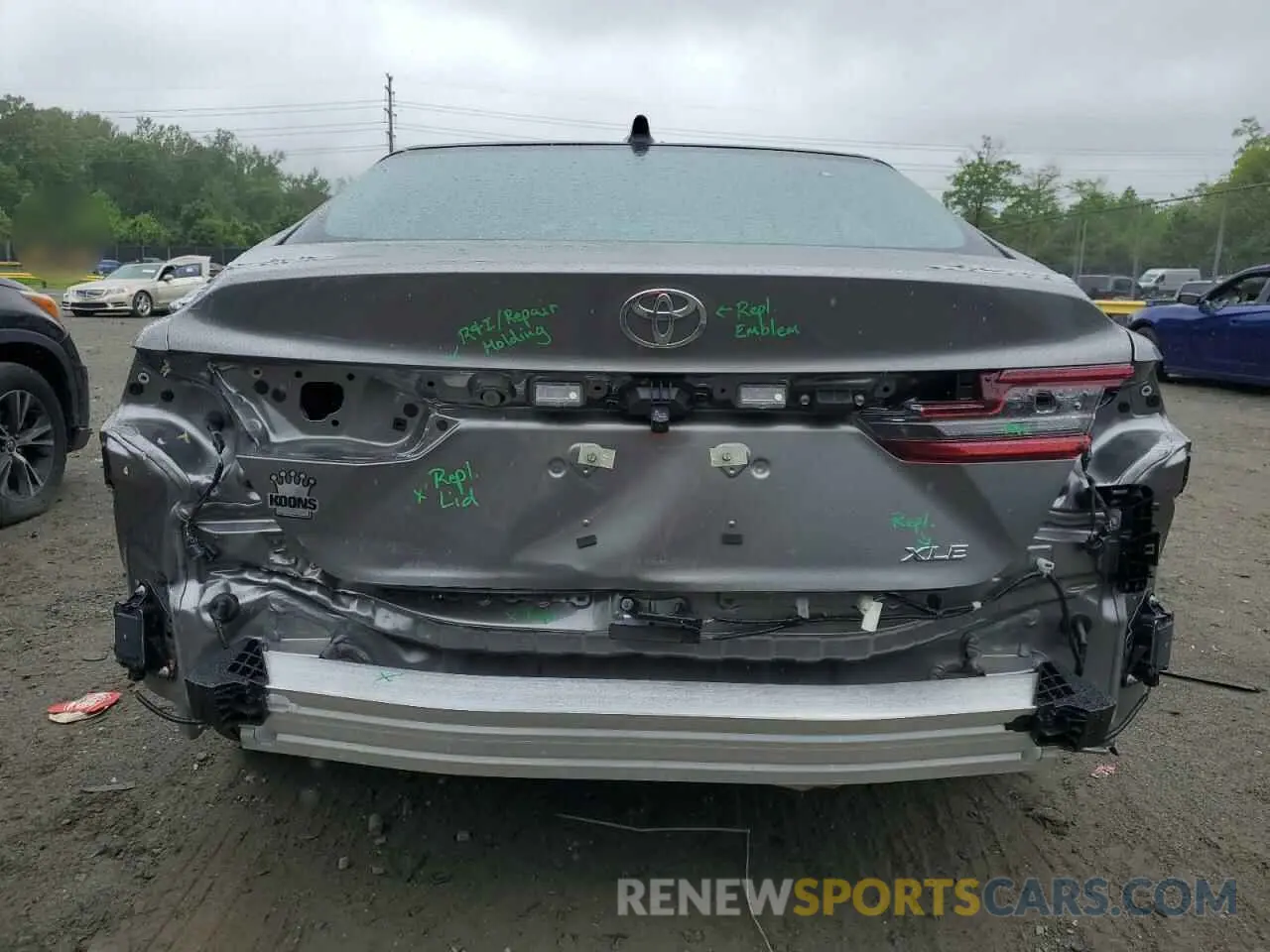 6 Фотография поврежденного автомобиля 4T1DAACKXSU554669 TOYOTA CAMRY 2025