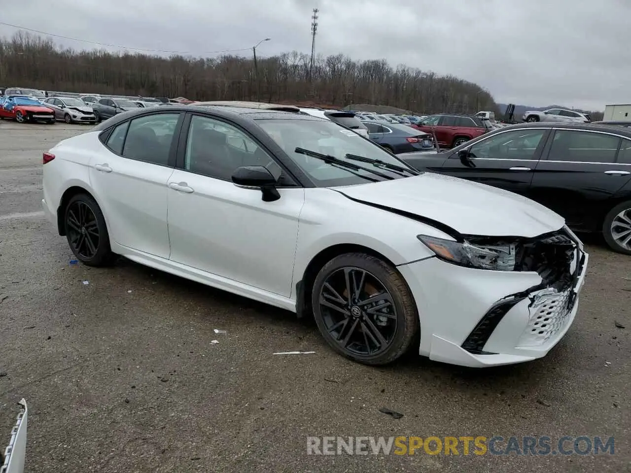 4 Фотография поврежденного автомобиля 4T1DBADK0SU005171 TOYOTA CAMRY 2025