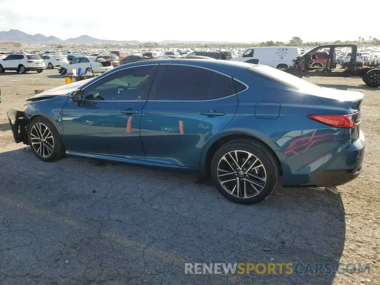 2 Photograph of a damaged car 4T1DBADK0SU502849 TOYOTA CAMRY 2025