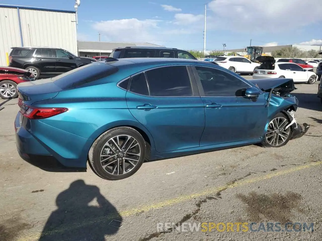 3 Photograph of a damaged car 4T1DBADK0SU502849 TOYOTA CAMRY 2025