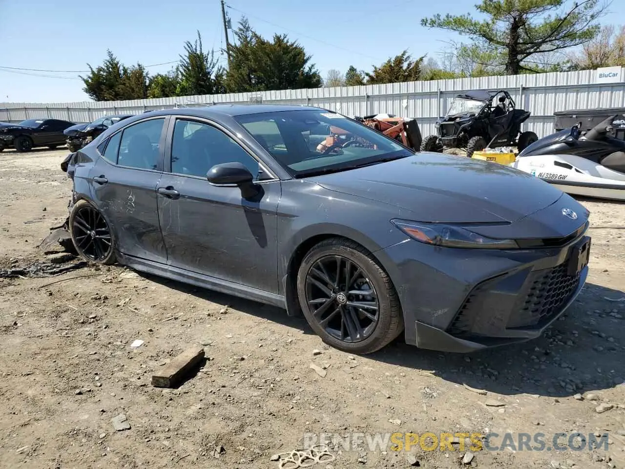 4 Фотография поврежденного автомобиля 4T1DBADK2SU001459 TOYOTA CAMRY 2025