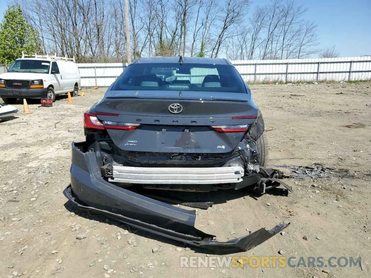 6 Фотография поврежденного автомобиля 4T1DBADK2SU001459 TOYOTA CAMRY 2025