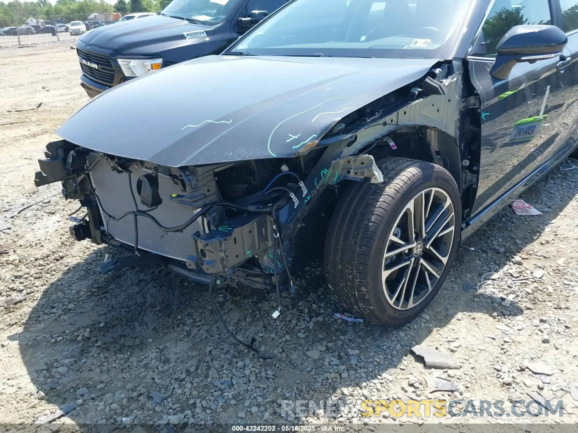 6 Photograph of a damaged car 4T1DBADK2SU509561 TOYOTA CAMRY 2025